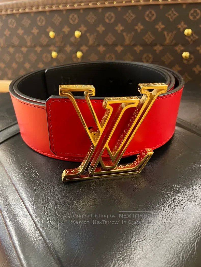 Louis Vuitton Louis Vuitton Dazzling red belt Size ONE SIZE - 1 Thumbnail