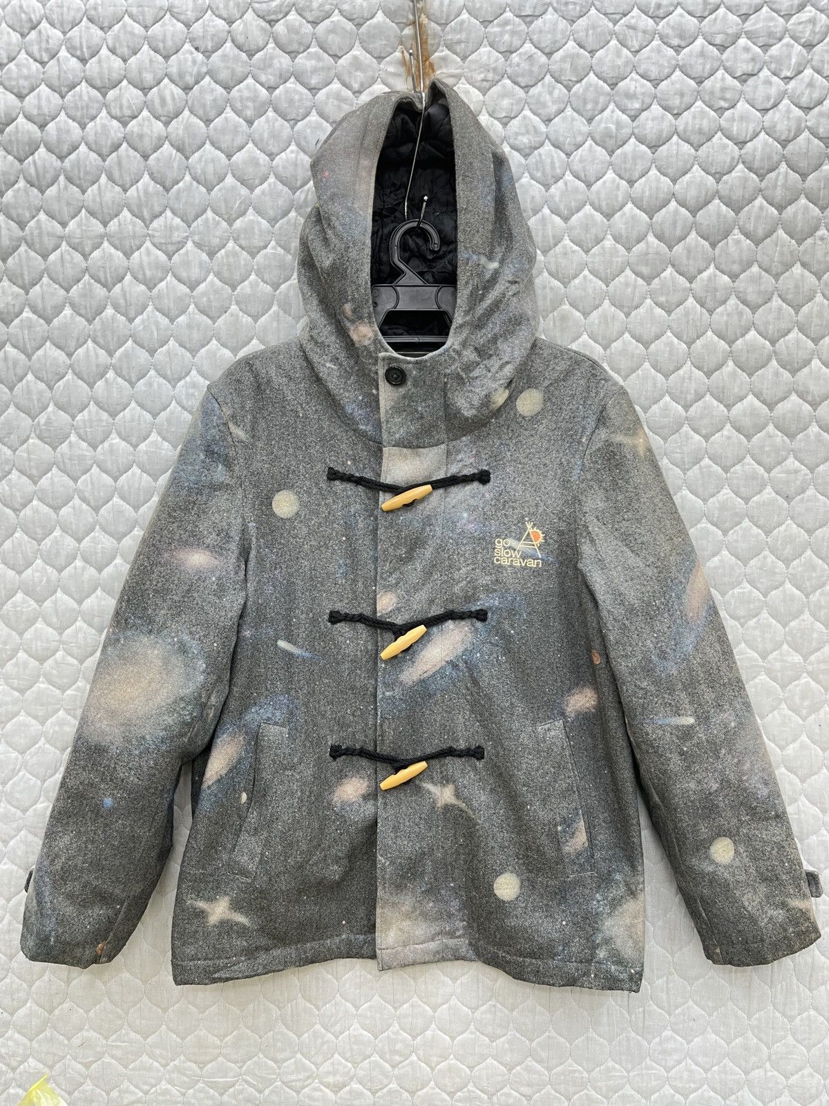 image of Archival Clothing x Go Slow Caravan Hype Go Slow Caravan Aerospace Hoodie Jacket, Women's (Size Med