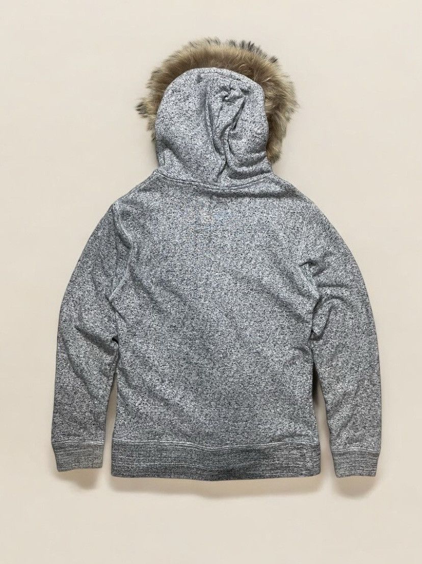 If Six Was Nine × Japanese Brand × Le Grande Bleu (L.G.B.) Distressed LGB If Six Was Nine Style Faux Fur Zip Hoodie Size US L / EU 52-54 / 3 - 4 Thumbnail