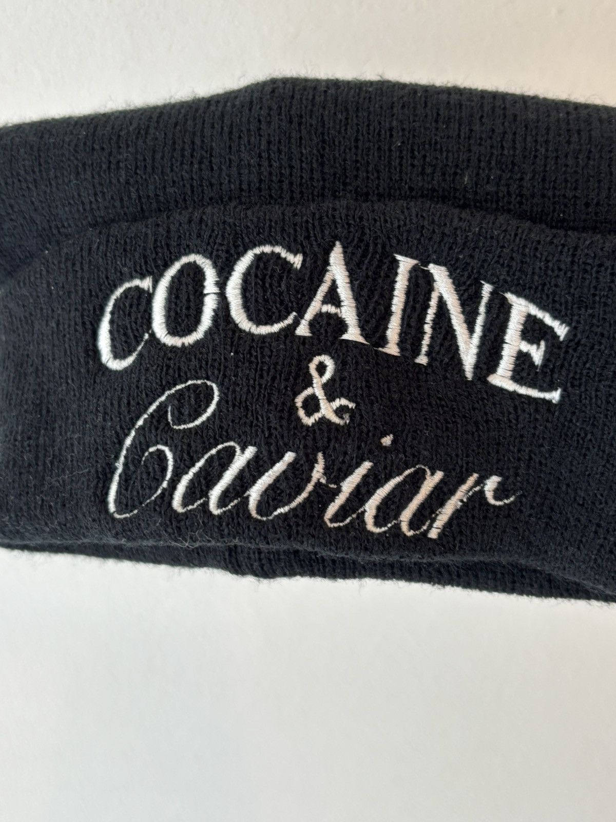Vintage COCAINE & CAVIAR BEANIE VINTAGE Size ONE SIZE - 2 Thumbnail