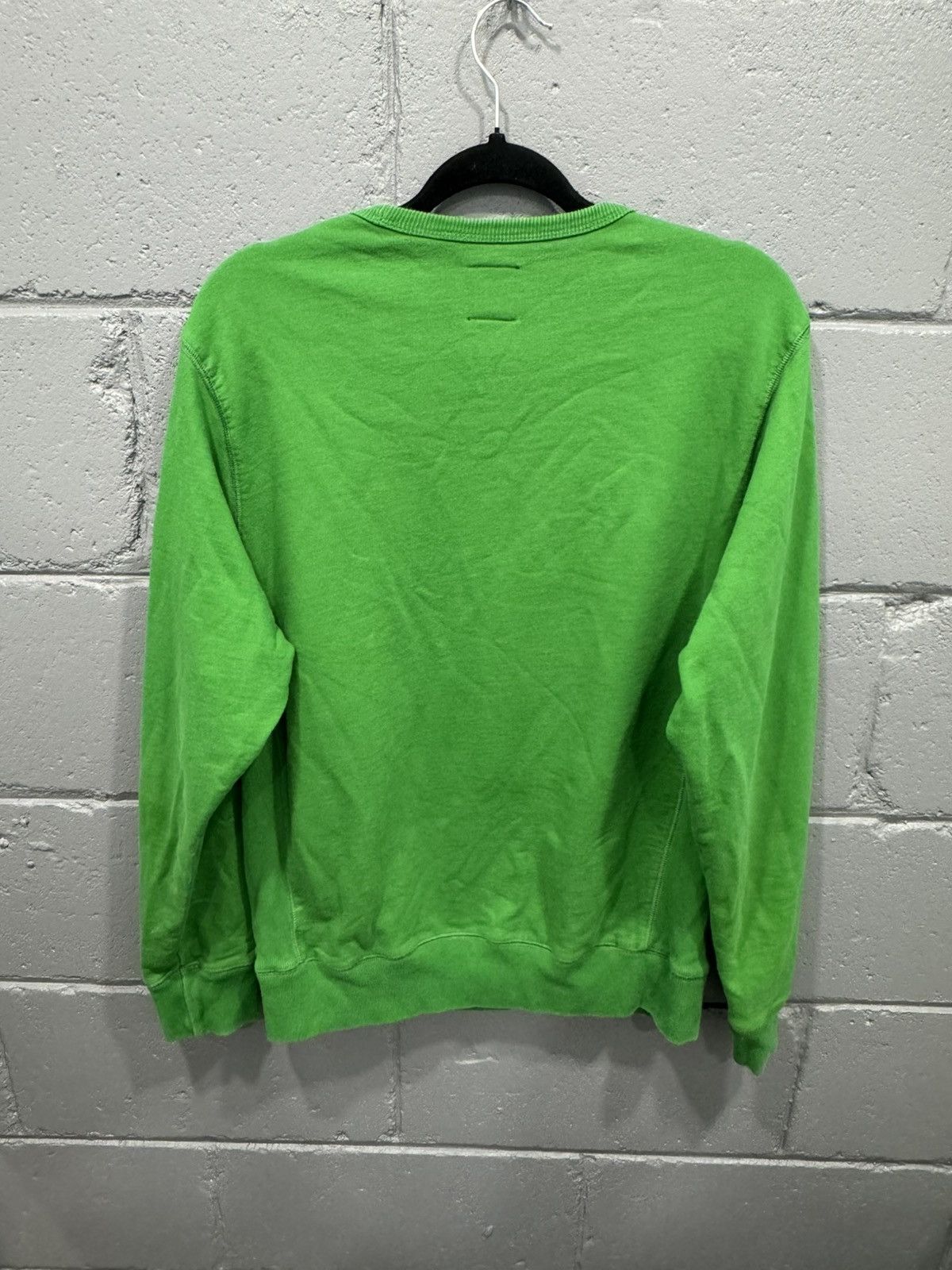 Stussy × Vintage Stussy spell out script logo crewneck sweatshirt Size US L / EU 52-54 / 3 - 4 Thumbnail