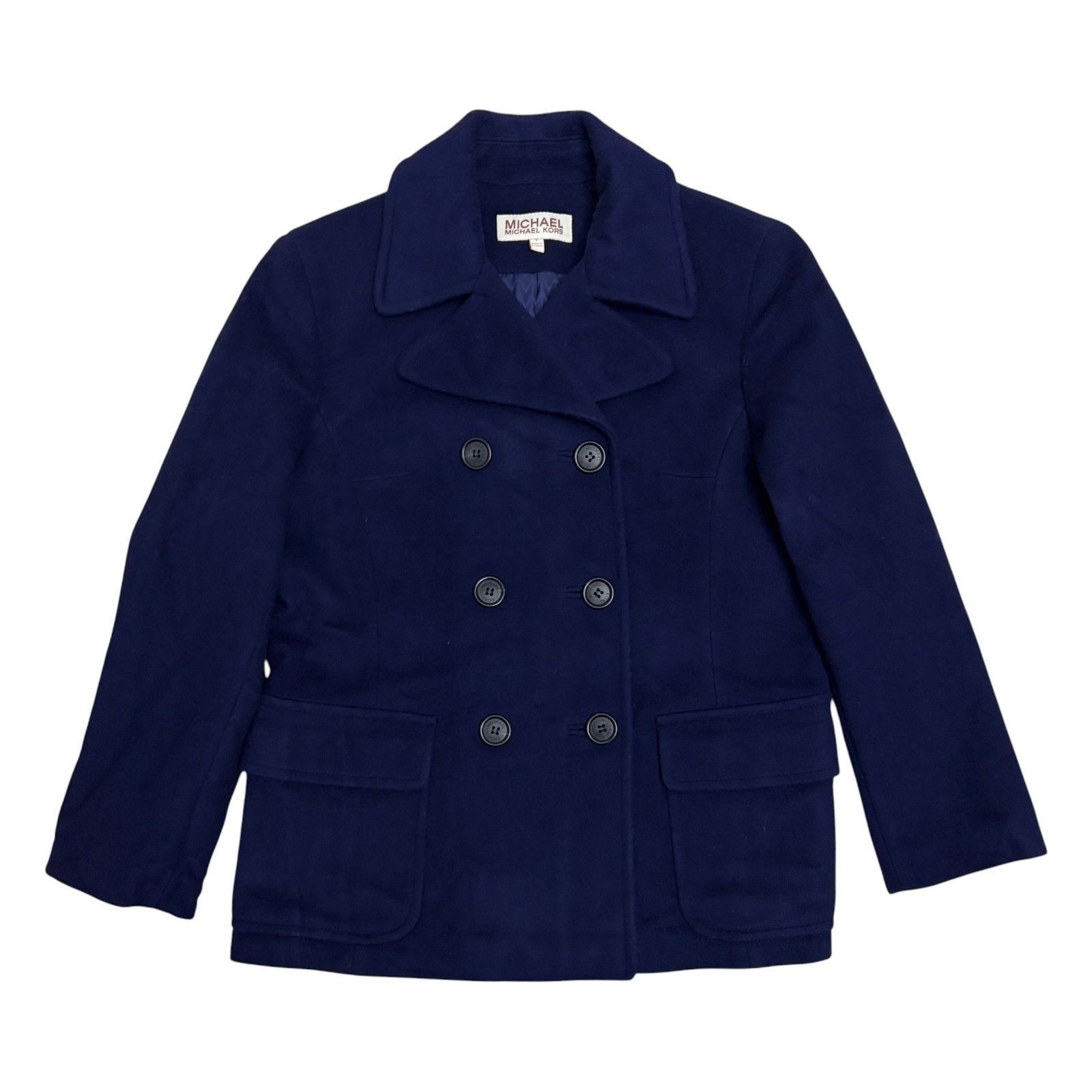 Michael Kors Michael Kors Wool Pea Coat Business Casual Trench Jacket 8 Size M / US 6-8 / IT 42-44 - 6 Thumbnail