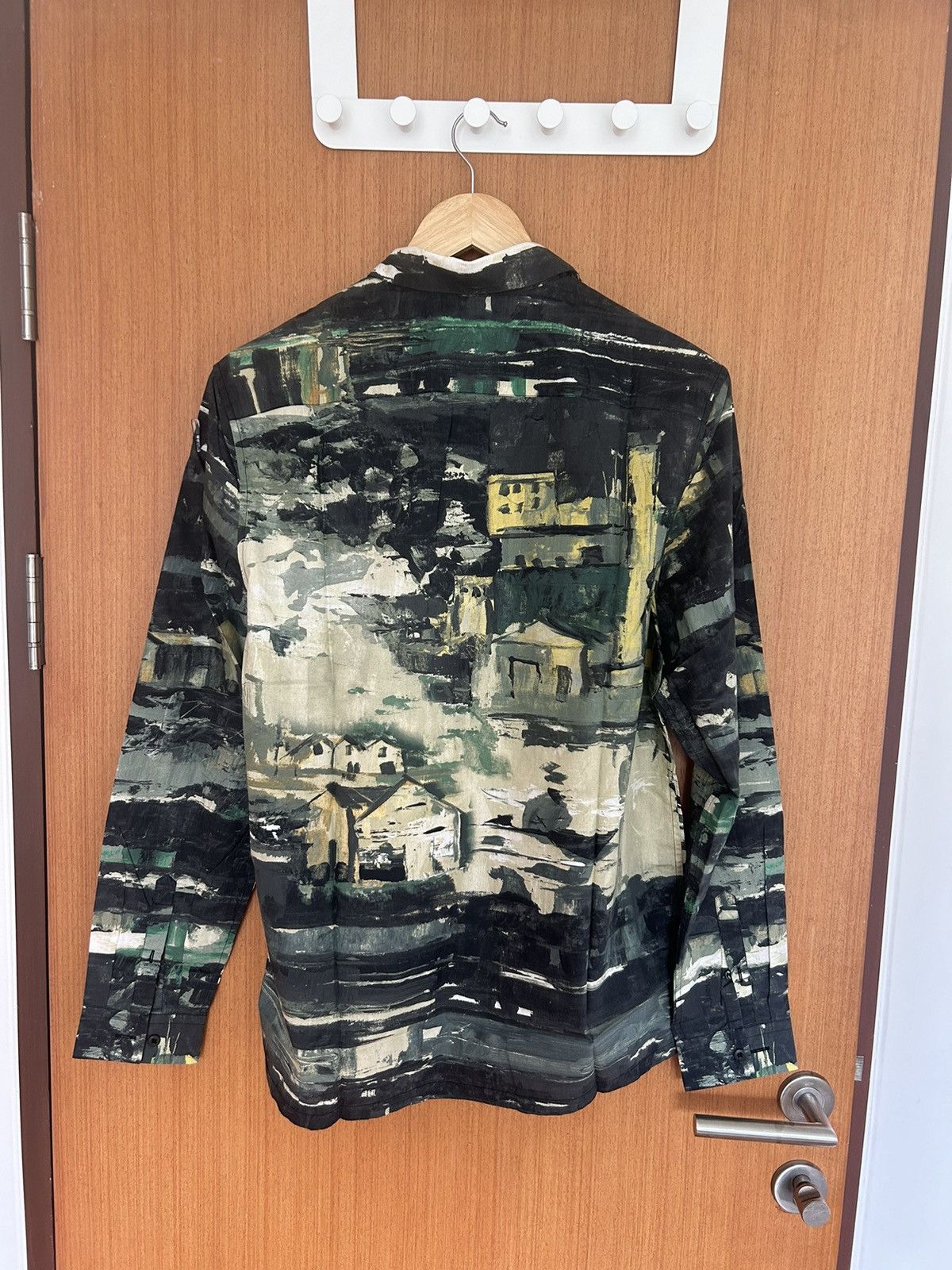 Prada Rare Prada FW 2017 Village Longsleeve Button Up Size US XXS / EU 40 - 2 Thumbnail