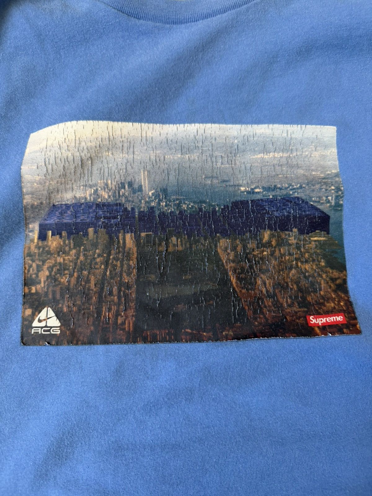 Nike ACG × Supreme Supreme Nike ACG Grid Tee Size US L / EU 52-54 / 3 - 2 Thumbnail