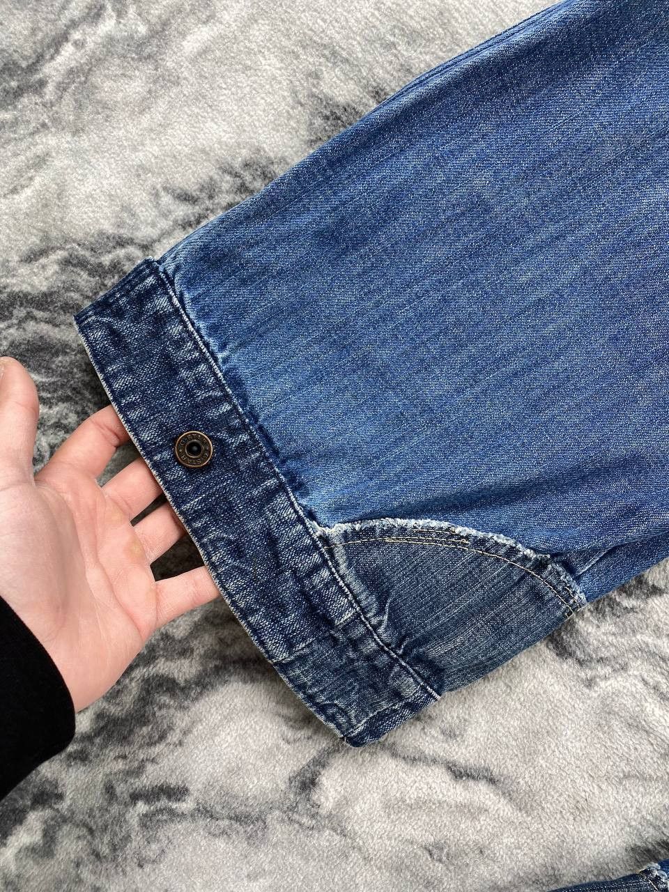 G-Star Vintage G Star Raw Denim Pants Double Knee Patchwork Japan Size US 36 / EU 52 - 6 Thumbnail
