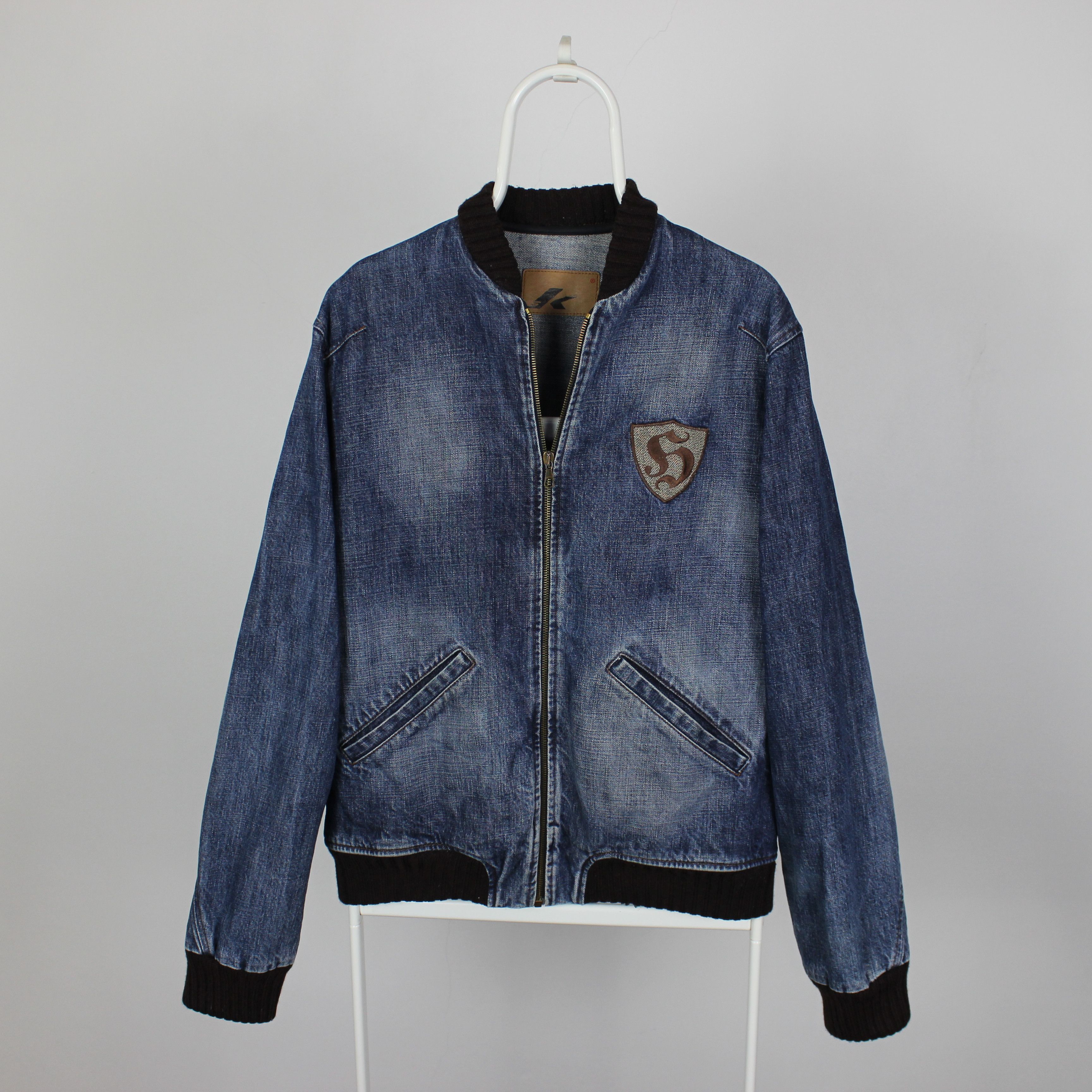 Other Seal Kay denim jacket men cotton blue heavy L XL Size US XL / EU 56 / 4 - 4 Thumbnail