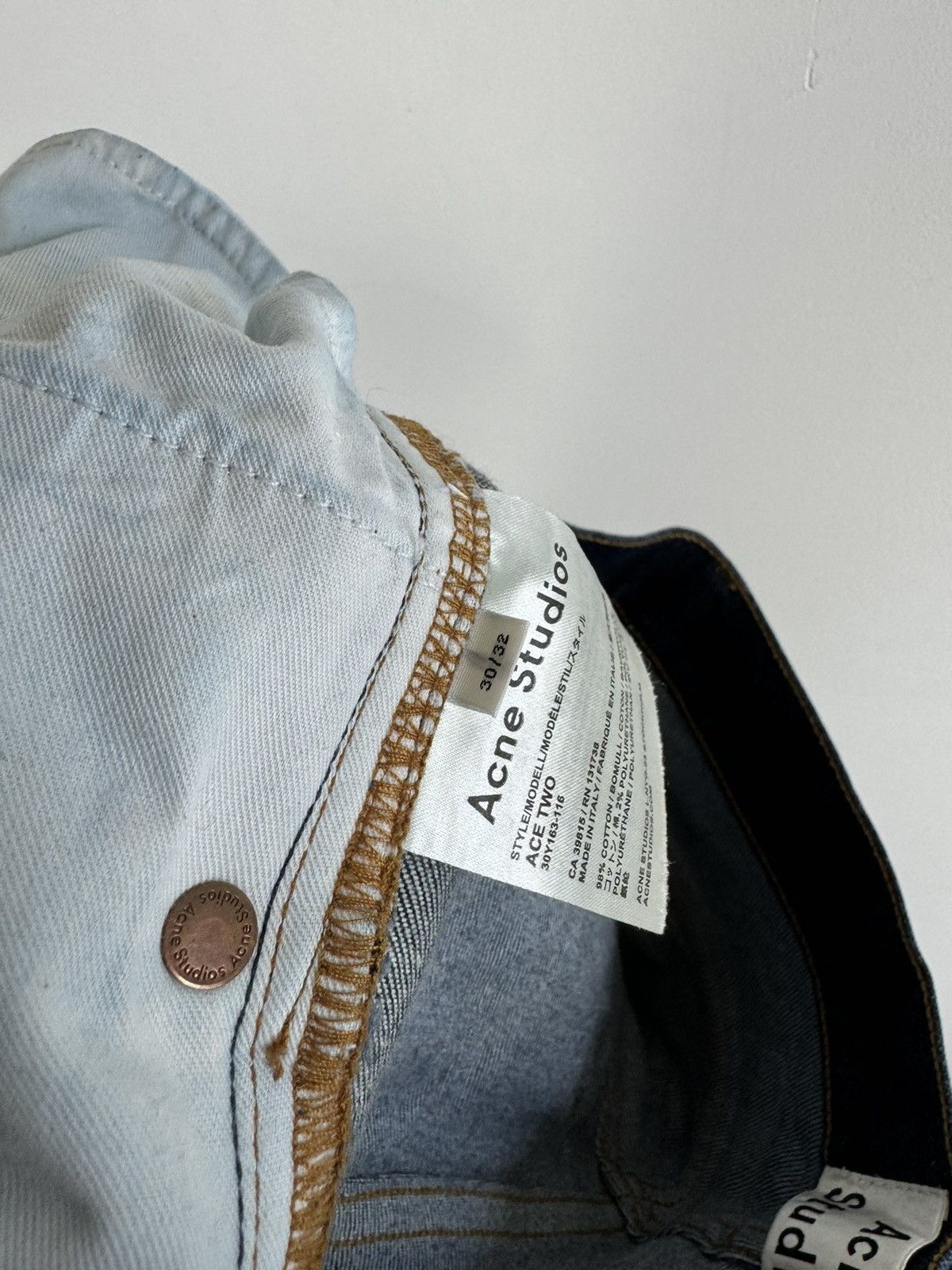 Acne Studios Acne Studios Denim Jeans Ace Two 30x32 Size US 30 / EU 46 - 6 Thumbnail