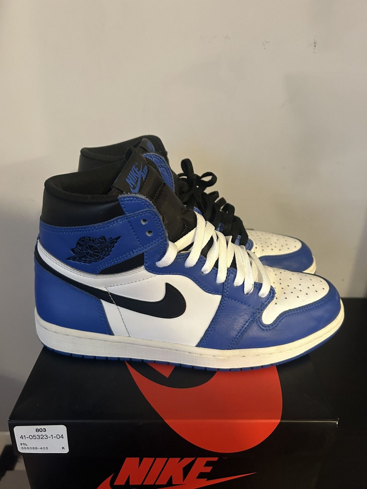 Jordan Brand Jordan 1 High Og Game Royal Sz 10 Size US 10 / EU 43 - 2 Thumbnail