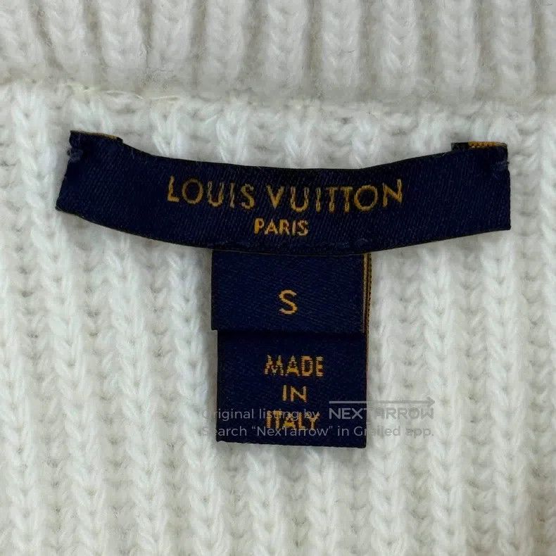 Louis Vuitton Louis Vuitton Beige classic logo wool cashmere nylon panel Size US S / EU 44-46 / 1 - 5 Thumbnail