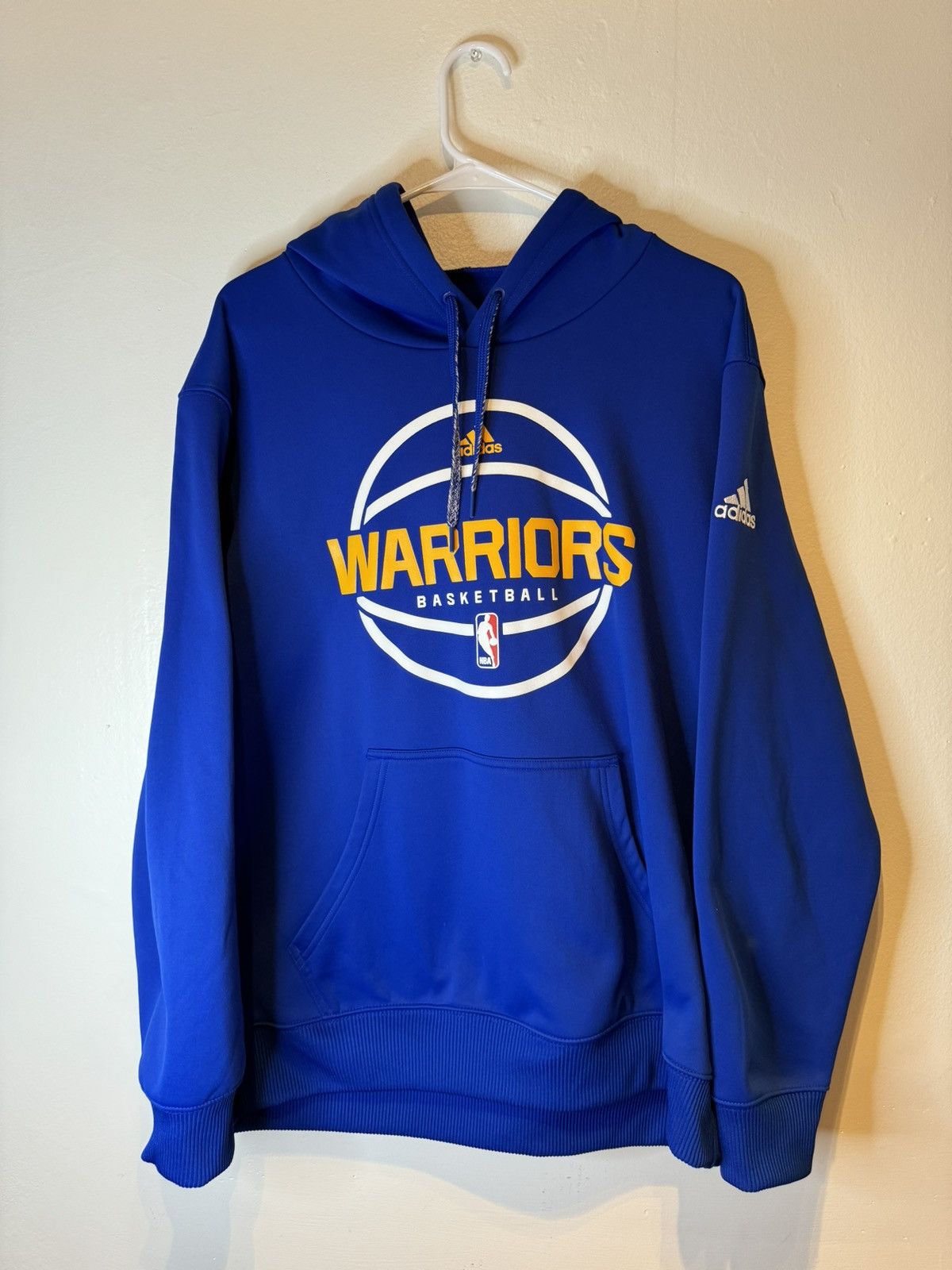 Adidas Adidas Golden State Warriors NBA Hoodie Sweatshirt Men's XL Size US XL / EU 56 / 4 - 1 Thumbnail