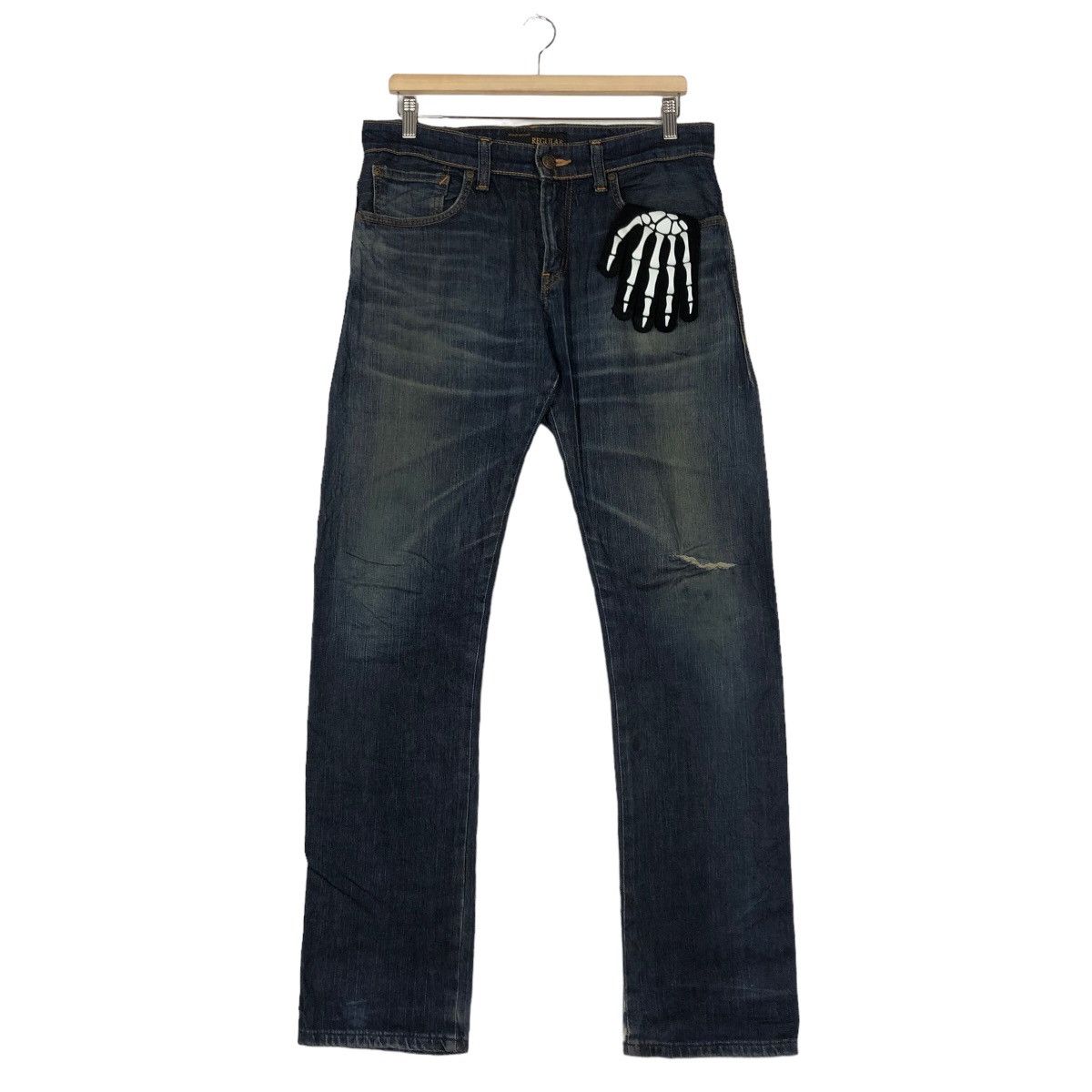 Edwin 🔥90’s VINTAGE EDWIN 503ZERO MADE IN JAPAN DENIM JEANS Size US 32 / EU 48 - 2 Thumbnail