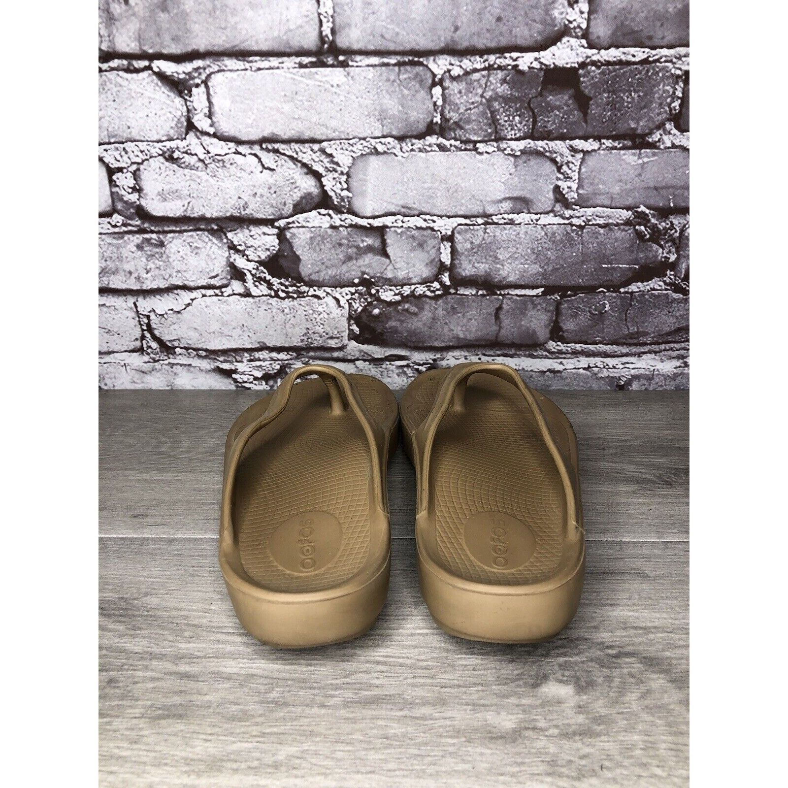 Other Oofos Oolala Camel Nude Rubber Thong Lightweight Sandals Wom Size US 10 / IT 40 - 4 Thumbnail
