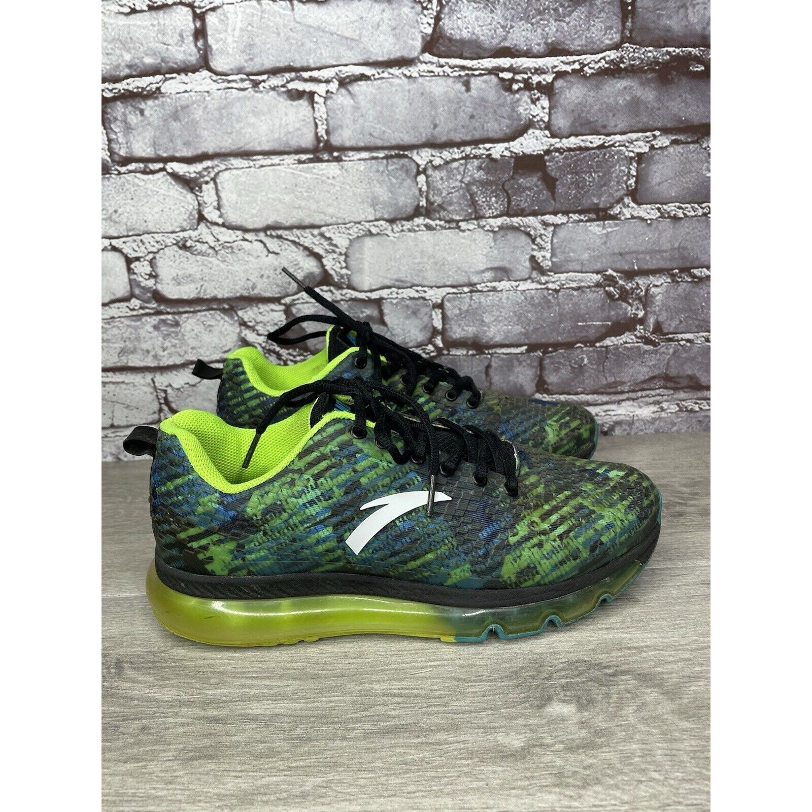 Other Anta Green Blue Synthetic Lace Up Gym Basketball Shoes Men’s Size US 9 / EU 42 - 17 Thumbnail