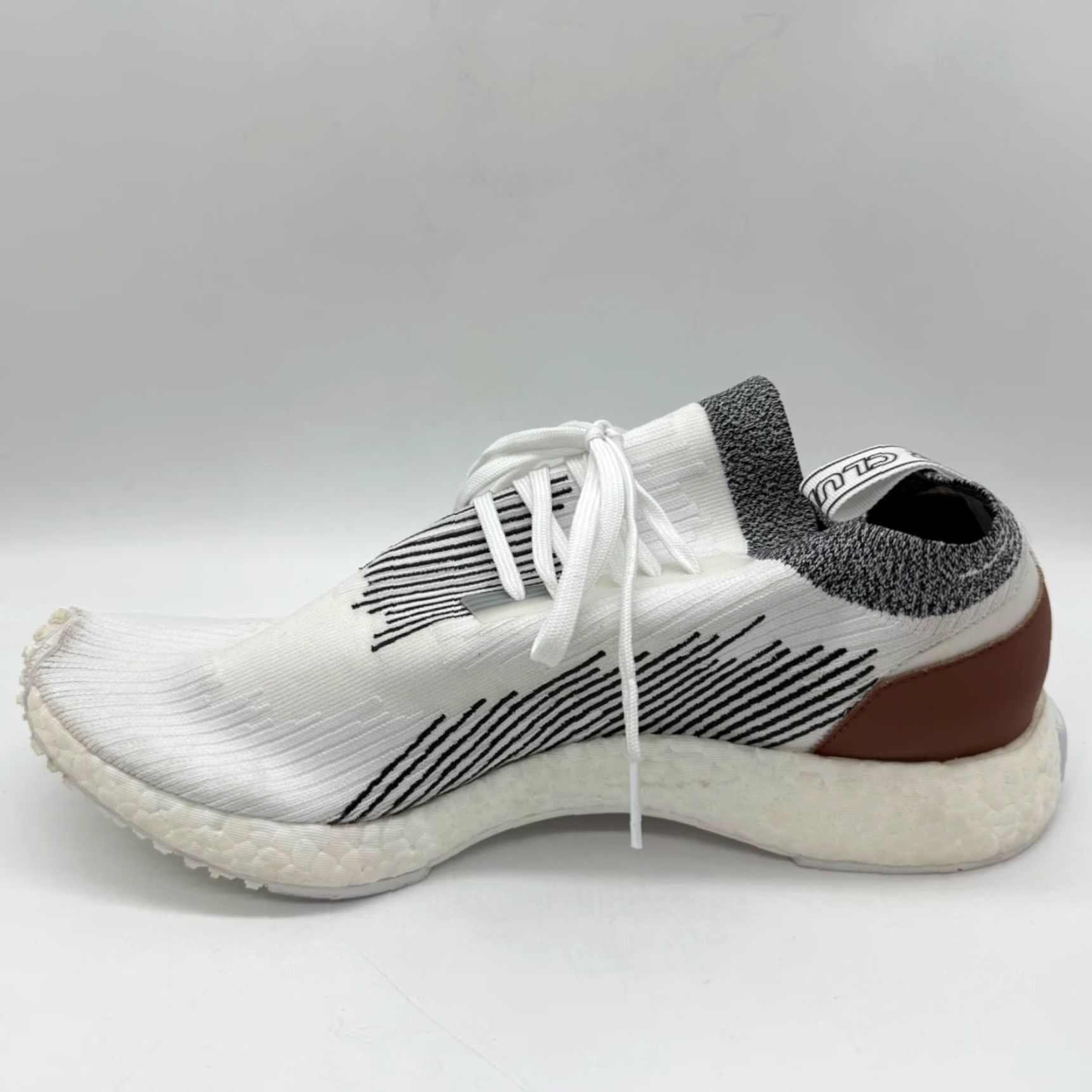 Adidas Adidas Mens White X NMD Racer Sneakers Lace Up Sz 11.5 Monaco White Sneakers Mens Shoes Size US 12 / EU 45 - 7 Thumbnail