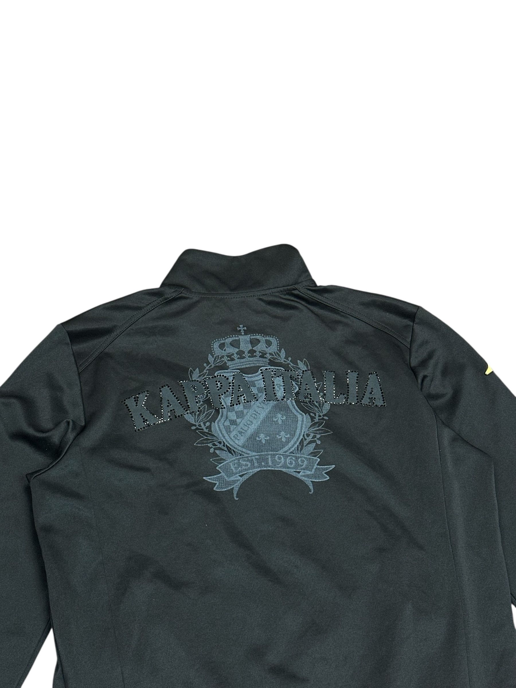 Kappa Kappa Italia black gold track top jacket Size L / US 10 / IT 46 - 6 Thumbnail