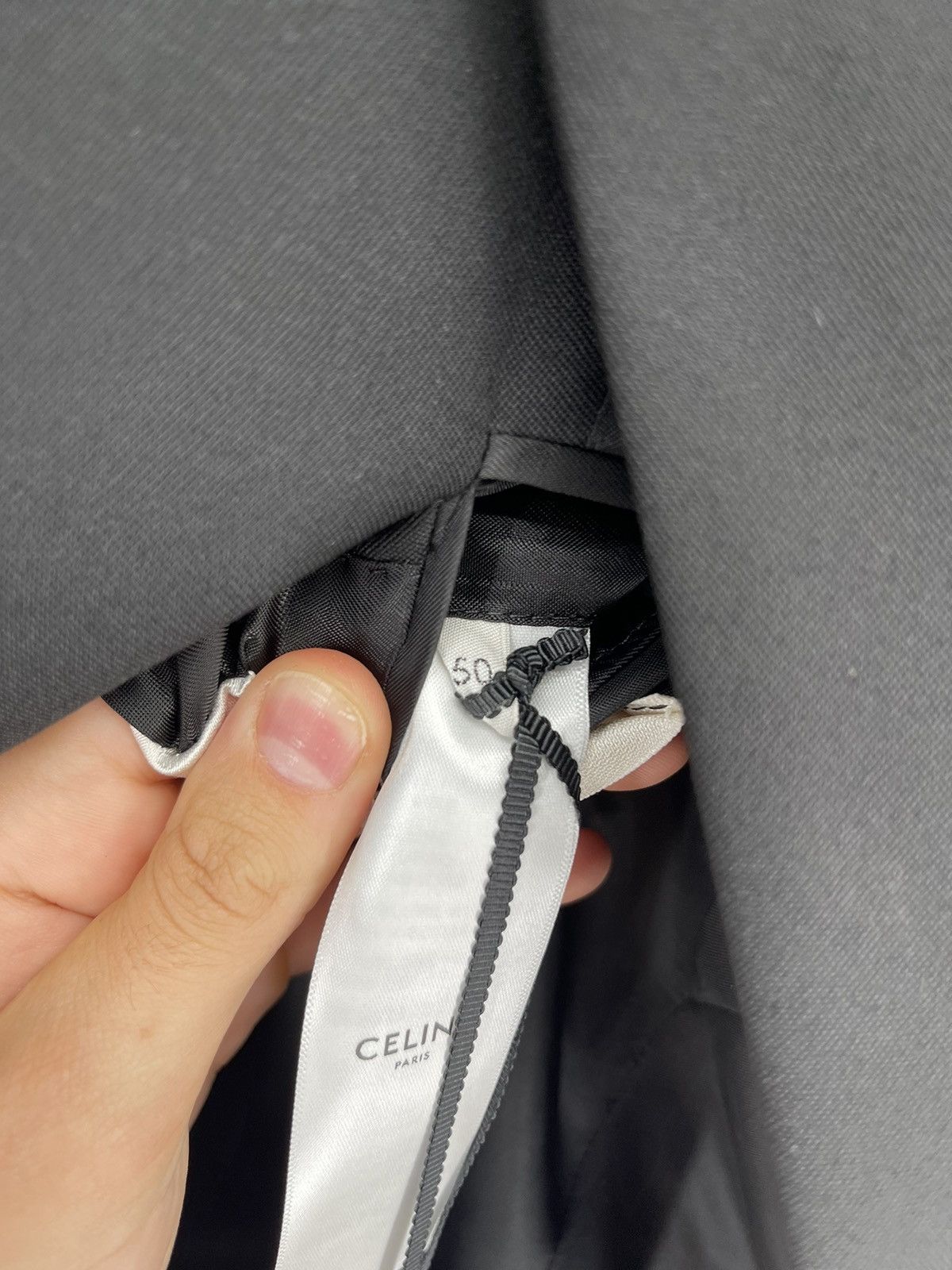 Celine CELINE Boxy Diamond Jacket Size 50 Size 50R - 7 Thumbnail