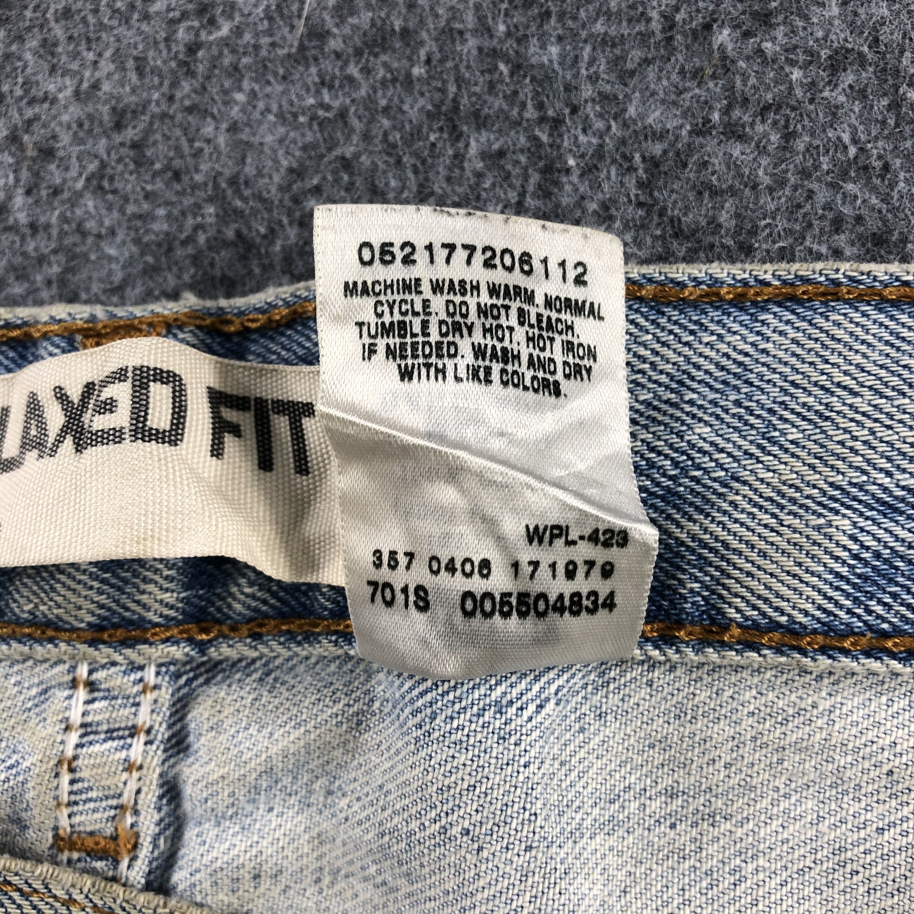 Levi's Vintage Light Wash Levis 550 Jeans-J1507 Size US 34 / EU 50 - 10 Thumbnail