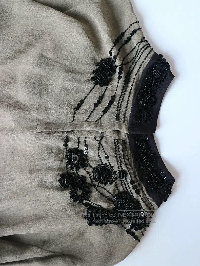 Dries Van Noten Dries Van Noten Hand Beaded Shirt Top Size S / US 4 / IT 40 - 4 Thumbnail