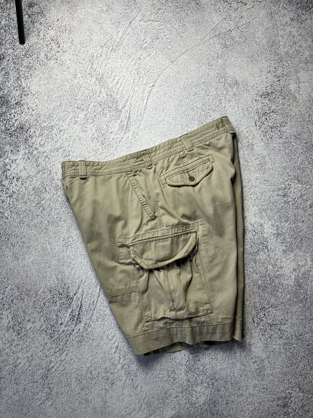 Polo Ralph Lauren Vintage Polo Ralph Lauren Distressed Cargo Shorts double kne Size US 42 / EU 58 - 16 Thumbnail