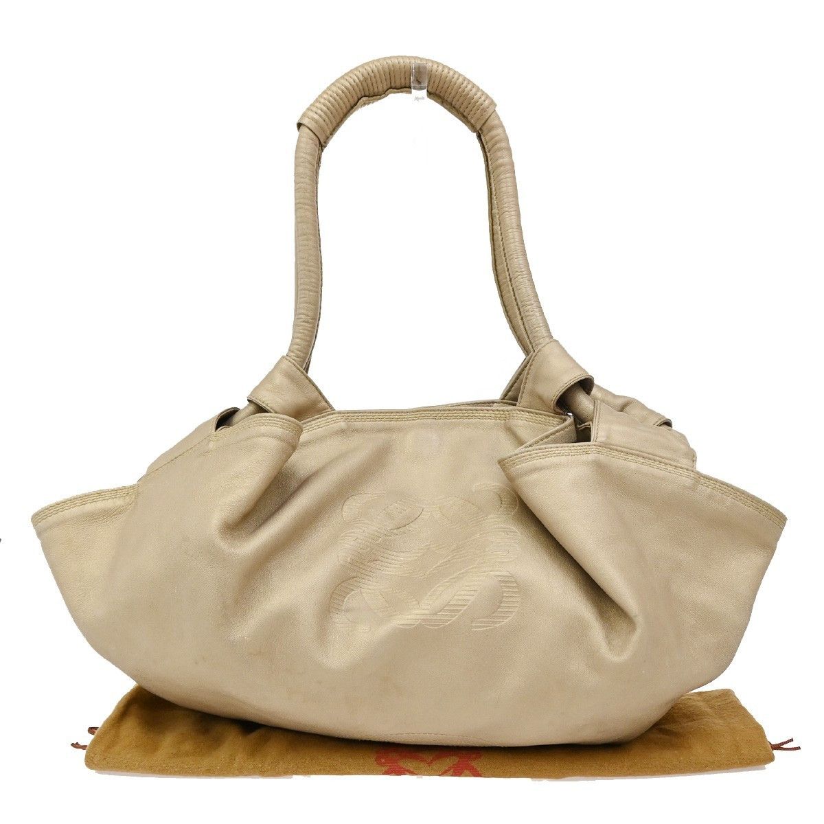 Loewe Loewe Anagram Logo Nappa Aire Hand Bag Leather Size ONE SIZE - 1 Thumbnail