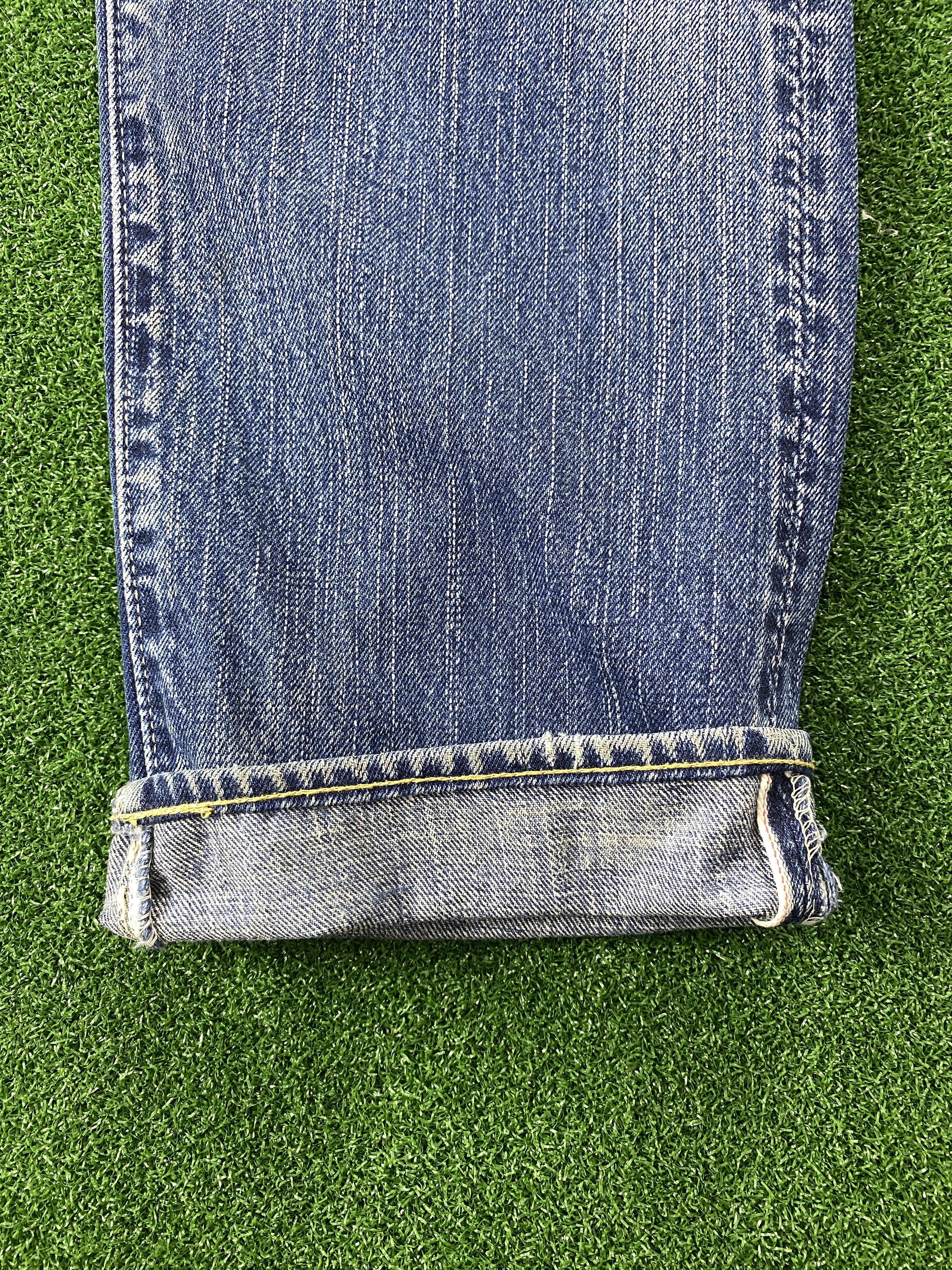 Eternal 💢 Selvedge Vintage Eternal Faded Distressed Jeans CP0082 Size US 29 - 8 Thumbnail