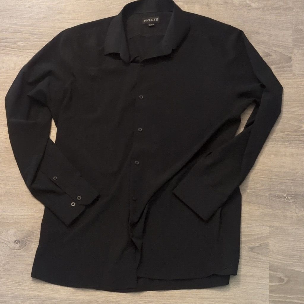 Other Hylete black long sleeve button down shirt size XXL Size US XXL / EU 58 / 5 - 1 Thumbnail