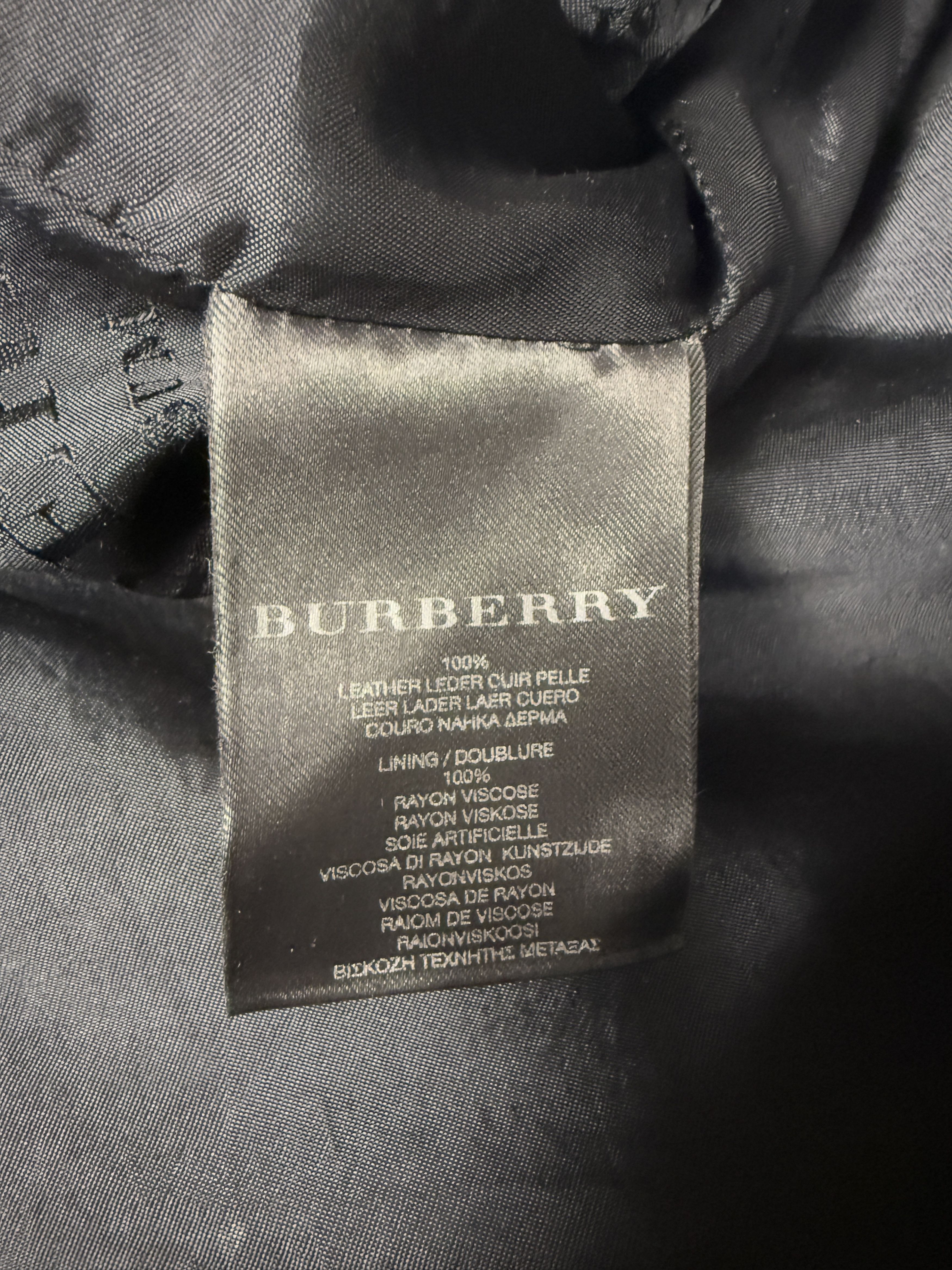Burberry Prorsum Burberry Prorsum SS11 Quilted Leather Biker Jacket Size XS / US 0-2 / IT 36-38 - 7 Thumbnail
