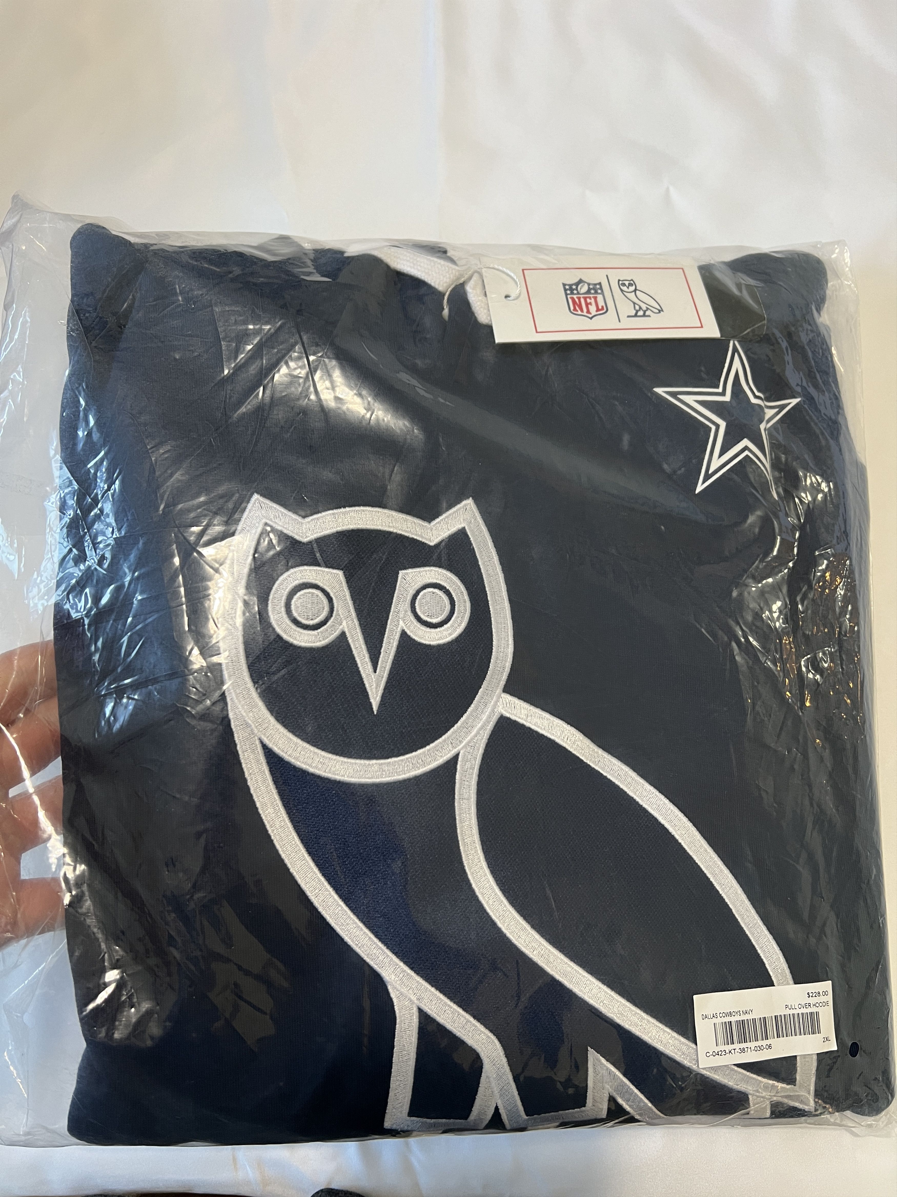 Drake OVO x NFL DALLAS COWBOYS OG HOODIE Size US XXL / EU 58 / 5 - 4 Thumbnail
