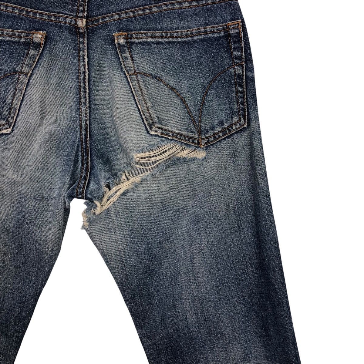 Hysteric Glamour 📌Vintage Distressed Denim Skinny Cut Hysteric Glamour Size US 30 / EU 46 - 14 Thumbnail