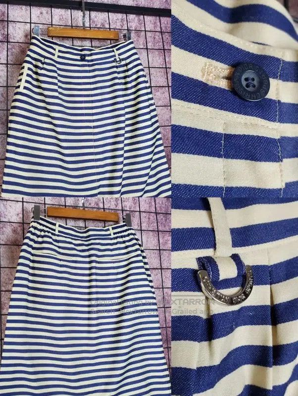 Dior Dior Striped Wool A. Size 30" / US 8 / IT 44 - 2 Thumbnail