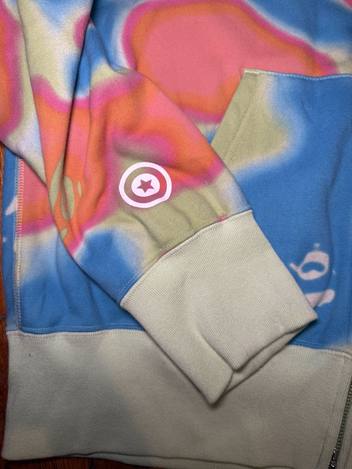 Bape Authentic Liquid Camo shark relaxed fit full zip hoodie Size M / US 6-8 / IT 42-44 - 6 Thumbnail