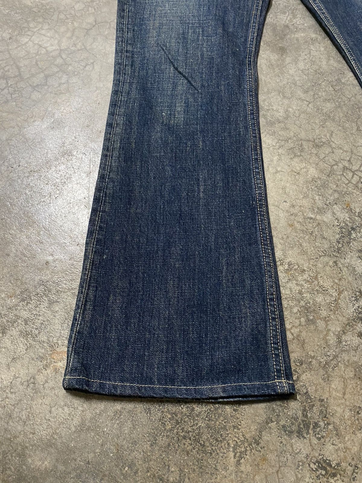 Hysteric Glamour × Japanese Brand Flare Jeans Japanese Rusty Sweet Camel Baggy Jeans Size US 31 - 8 Thumbnail
