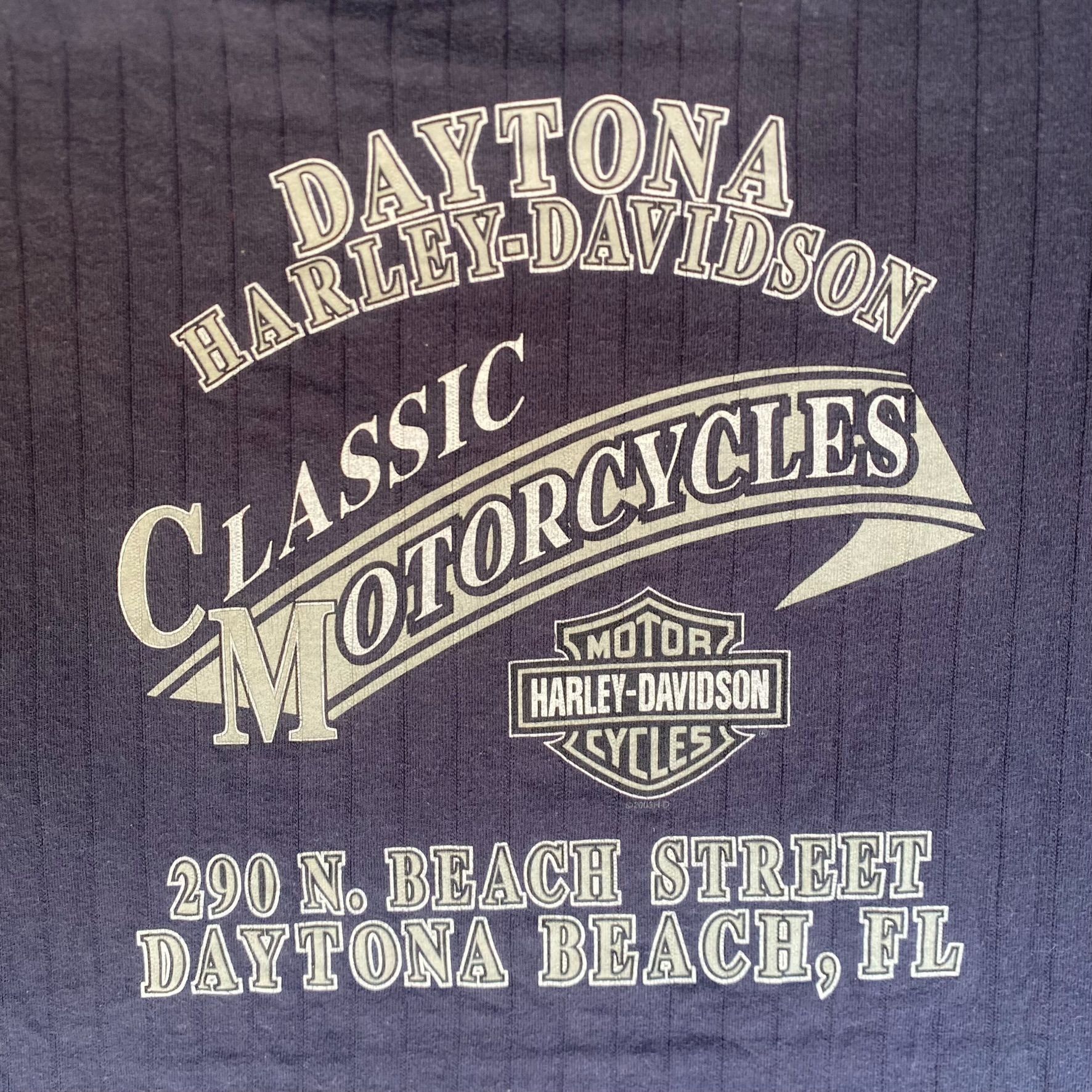 Harley Davidson Vintage Y2K Harley Davidson Shirt Biker Motorcycle Logo Tee Size US L / EU 52-54 / 3 - 3 Thumbnail