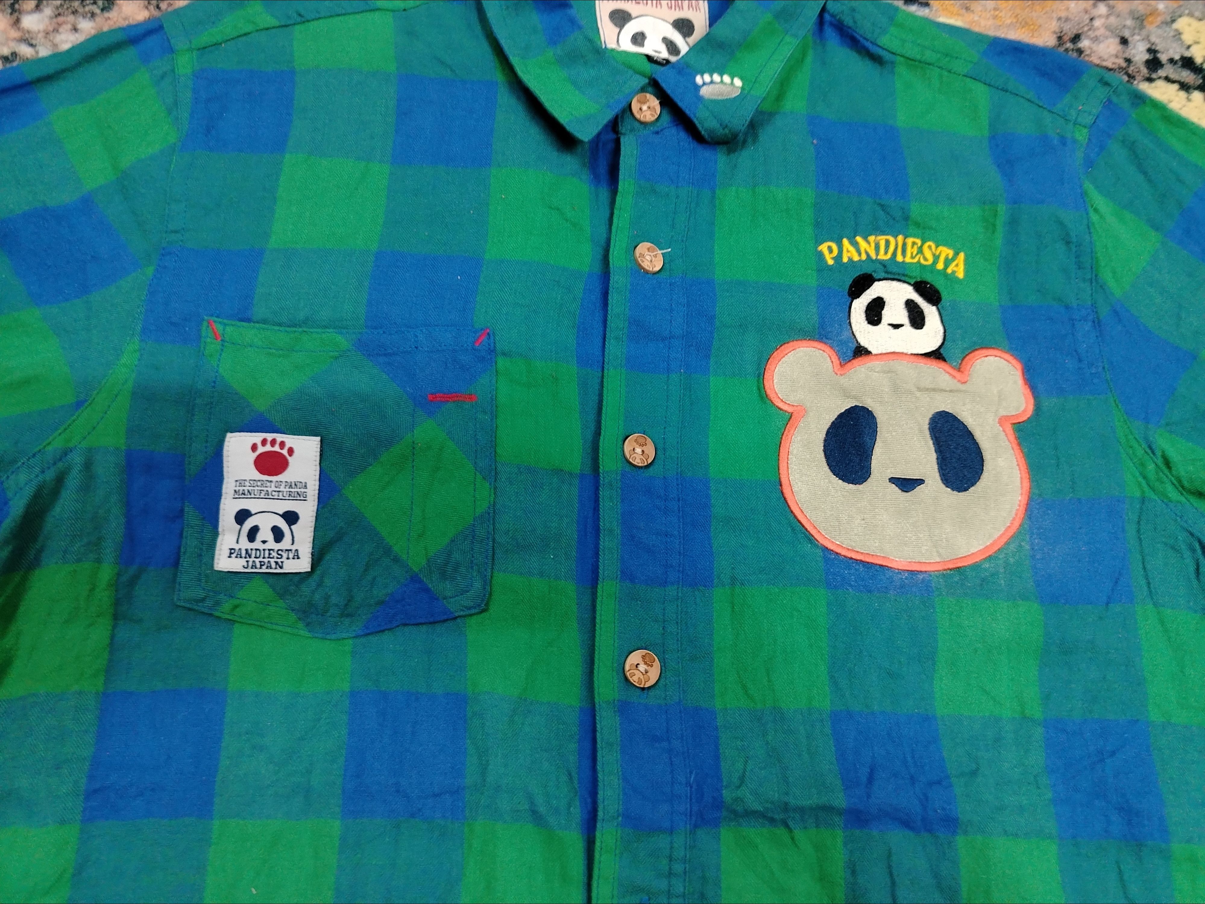 Japanese Brand Pandiesta Japan shirt Size US XL / EU 56 / 4 - 3 Thumbnail