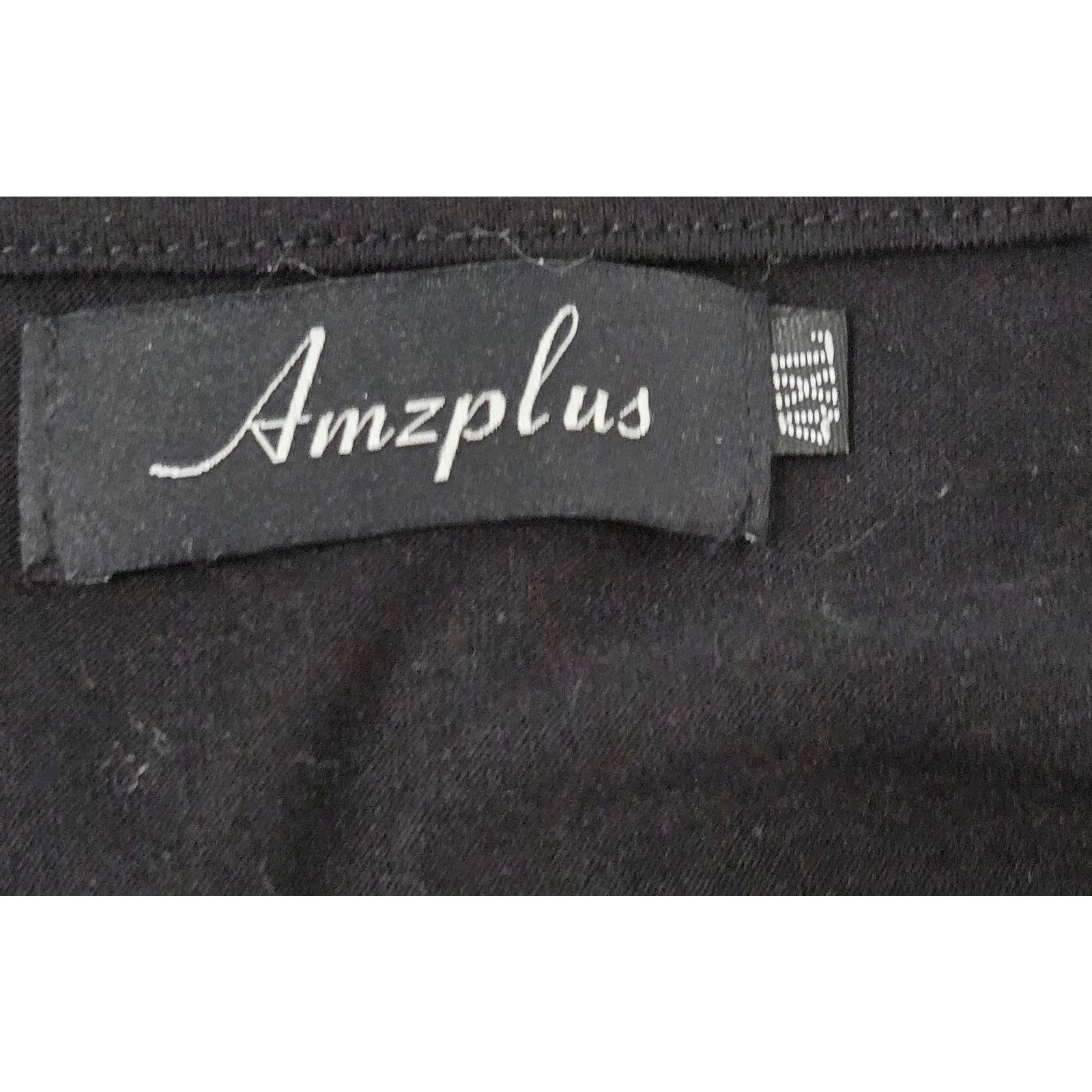 Other Amzplus Black Criss Cross Bodice A-Line Dress 4XL Plus Flowy Size 4XL / US 24-26 - 4 Thumbnail