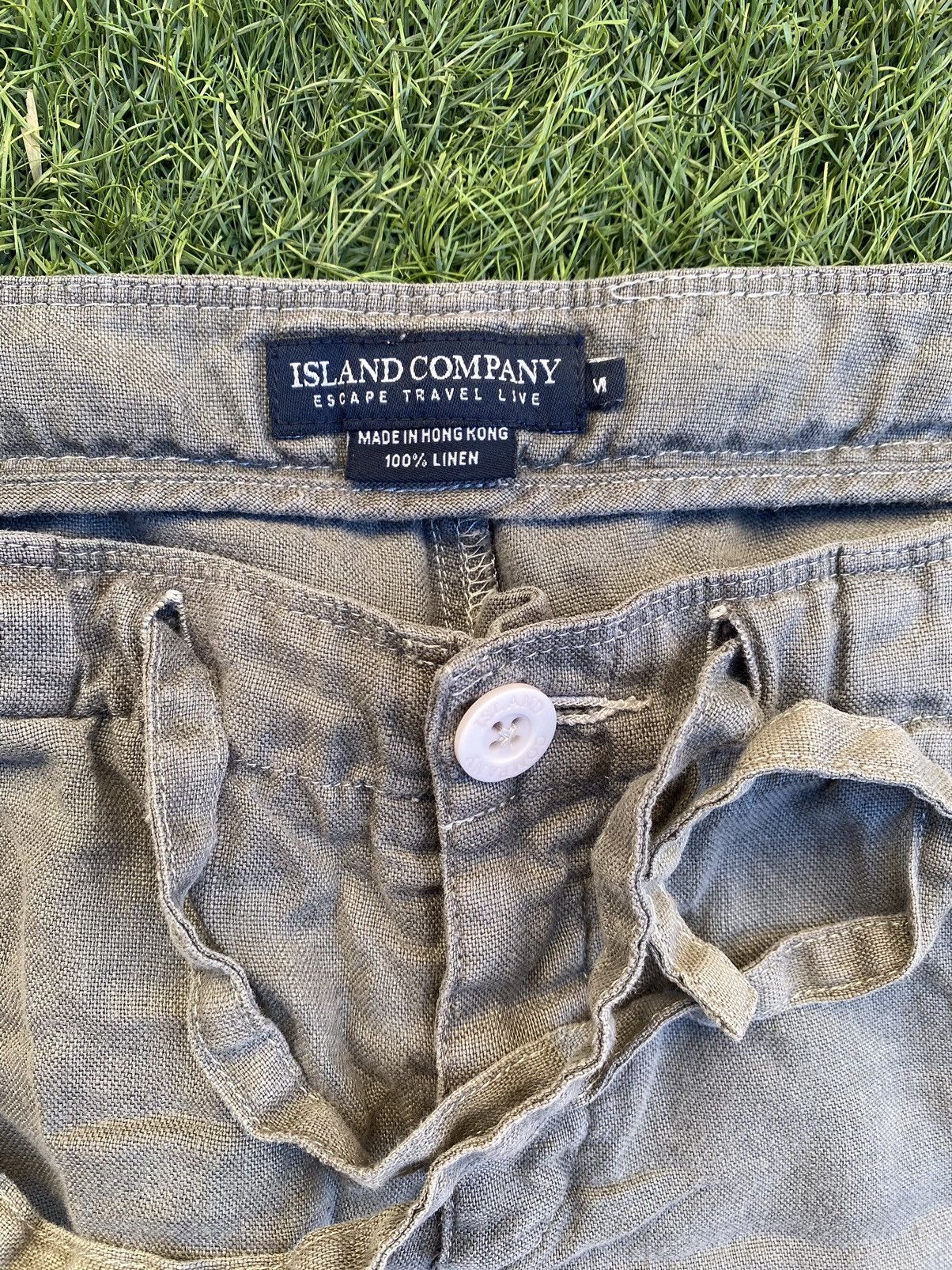 Vintage Vintage island Linen pants Size US 34 / EU 50 - 2 Thumbnail