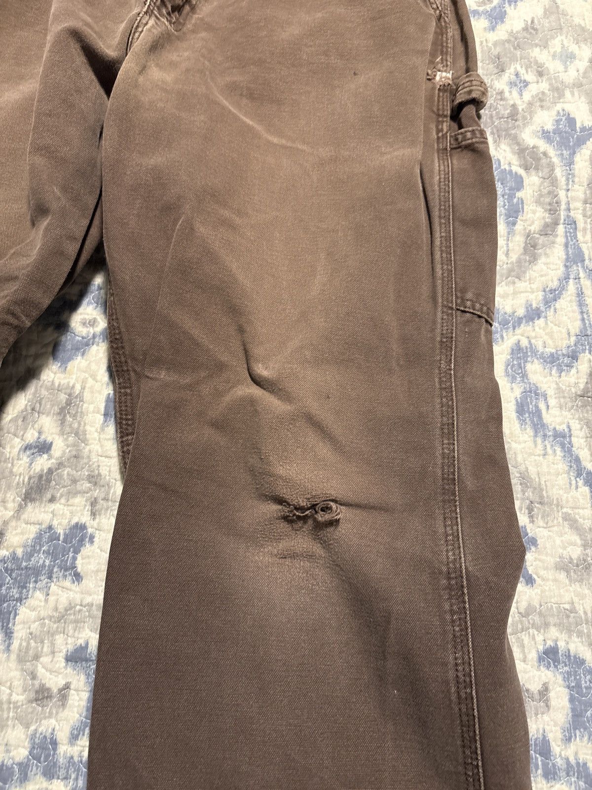 Carhartt Cathartic Work Jeans Brown Size US 34 / EU 50 - 6 Thumbnail