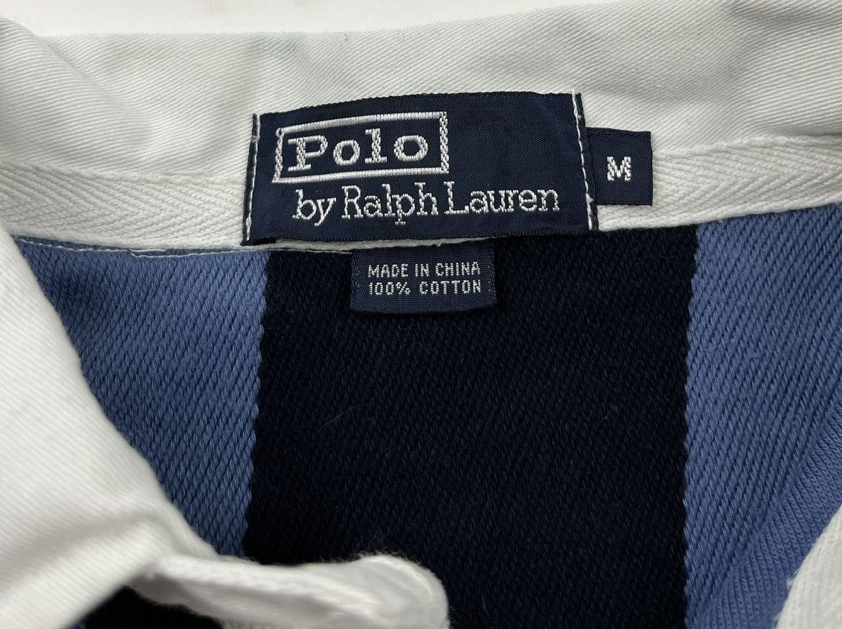 Polo Ralph Lauren Rare🔥90s PRL Chief Keef Rugby Jersey Long Sleeve Polo Shirt Size US M / EU 48-50 / 2 - 7 Thumbnail