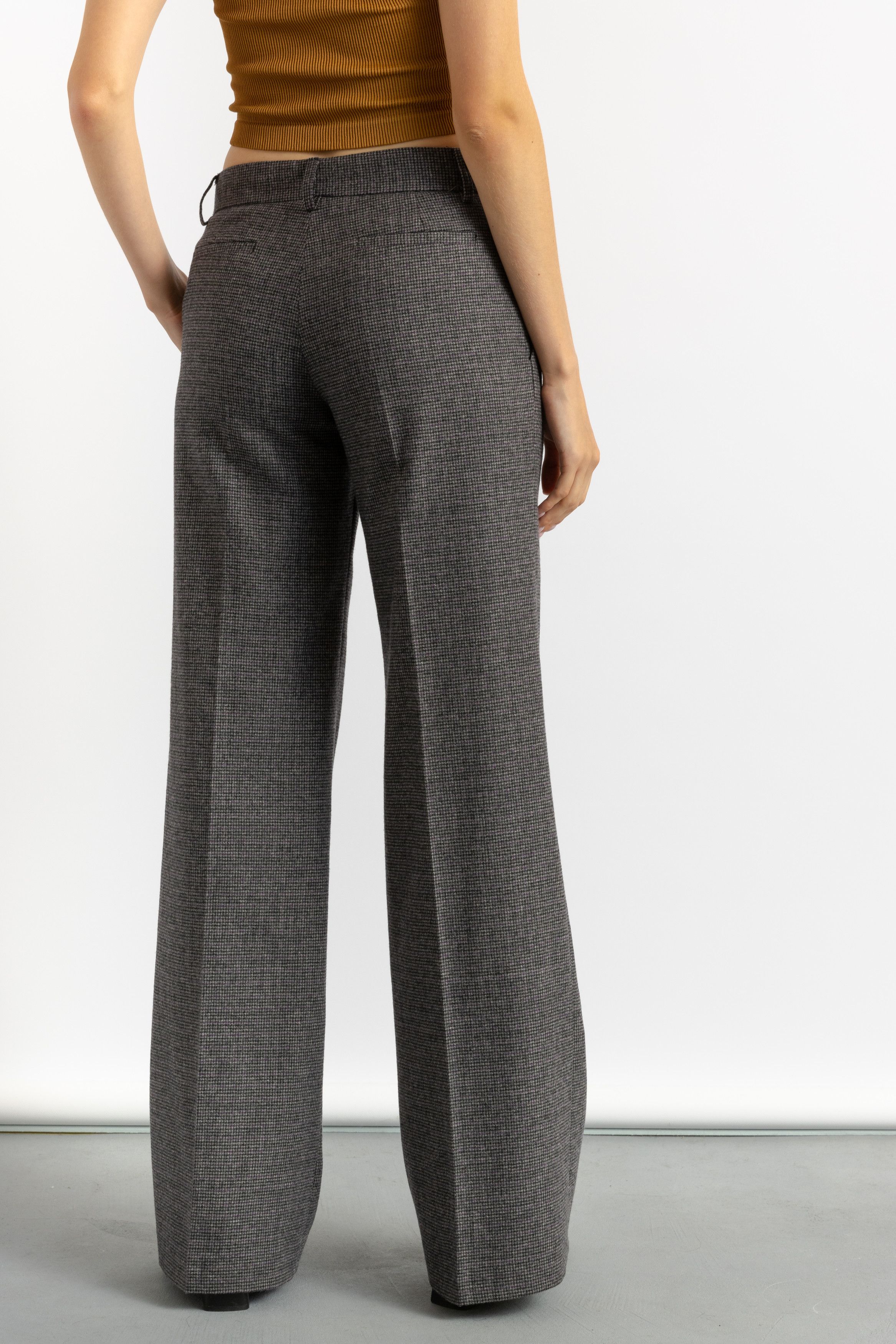 Vintage Dimension Wool High Waisted Woman Pants 8708 Size 28" / US 6 / IT 42 - 5 Thumbnail