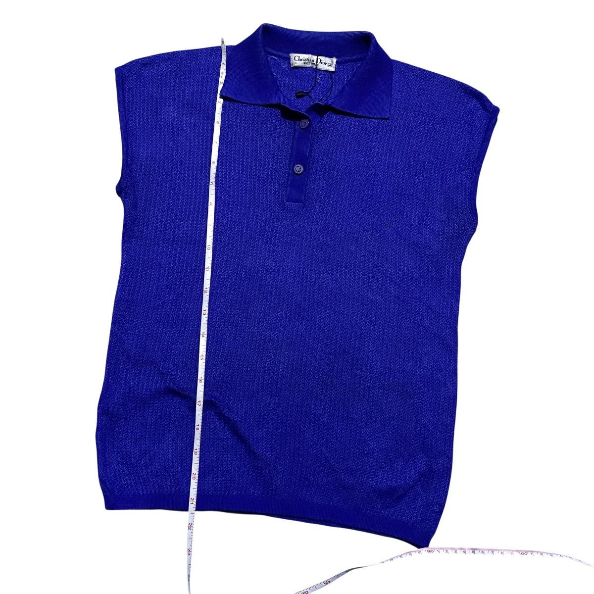 Christian Dior Monsieur × Vintage 🔥SALE🔥 Christian Dior knitwear tanktop Size S / US 4 / IT 40 - 3 Thumbnail