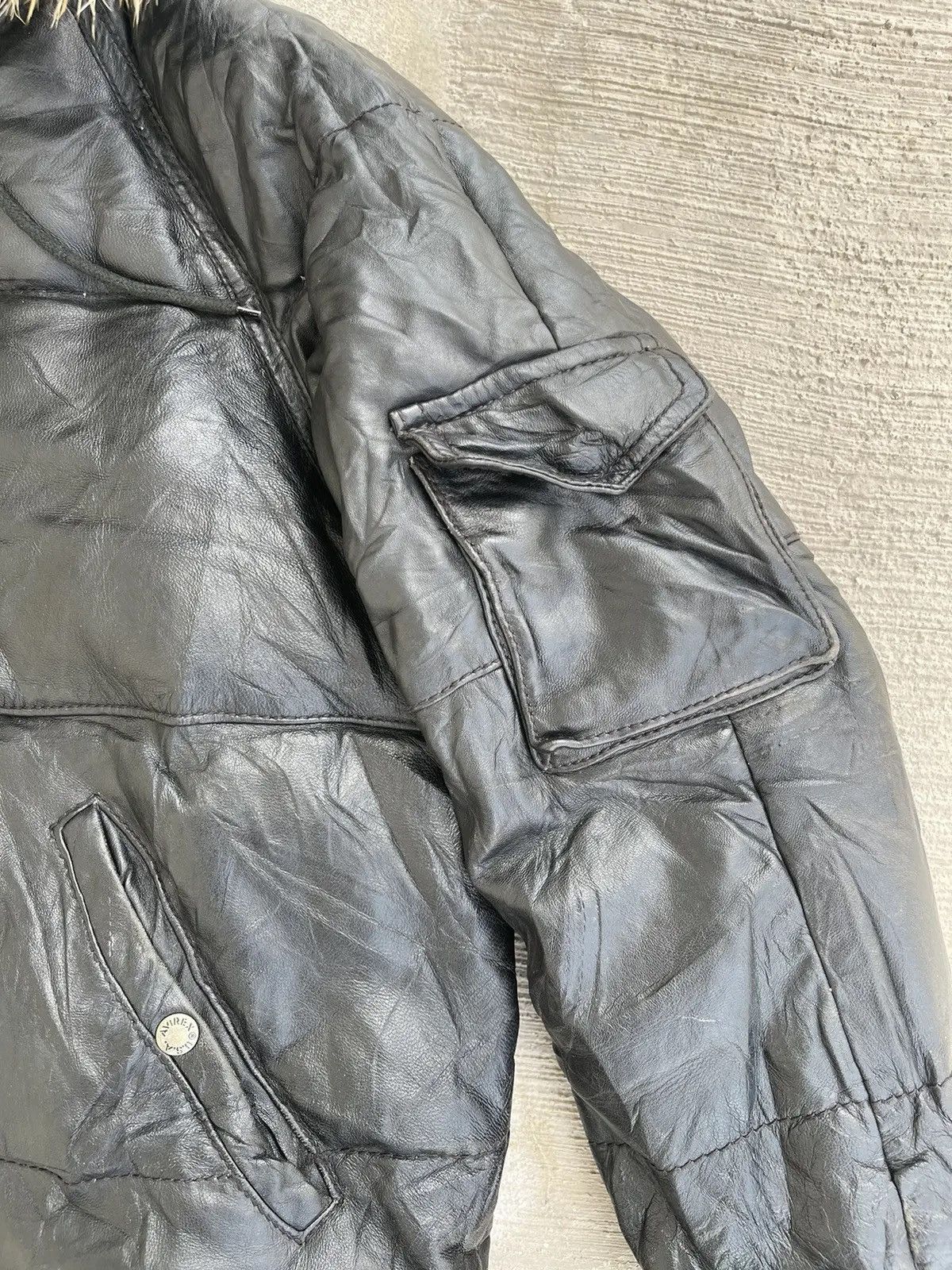 Avirex VTG Avirex LTD Leather Snorkel Parka N-3B Flight Jacket Size US M / EU 48-50 / 2 - 5 Thumbnail