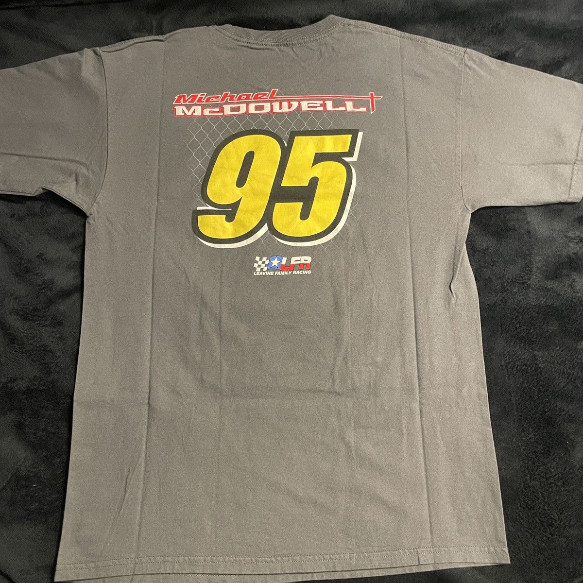 NASCAR Michael McDowell #95 NASCAR T Shirt Size US L / EU 52-54 / 3 - 3 Thumbnail