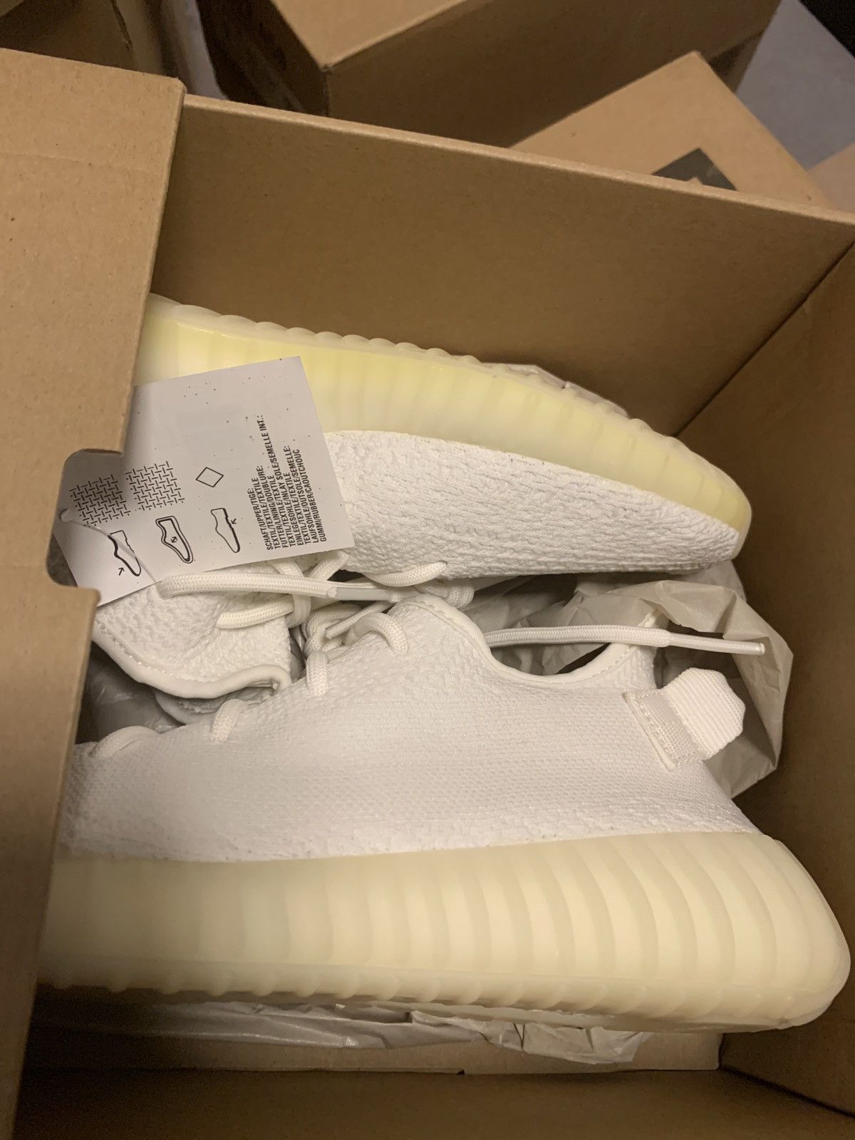 Adidas × Kanye West × Yeezy Adidas Yeezy Boost 350 V2 Cream Size US 9 / EU 42 - 7 Thumbnail