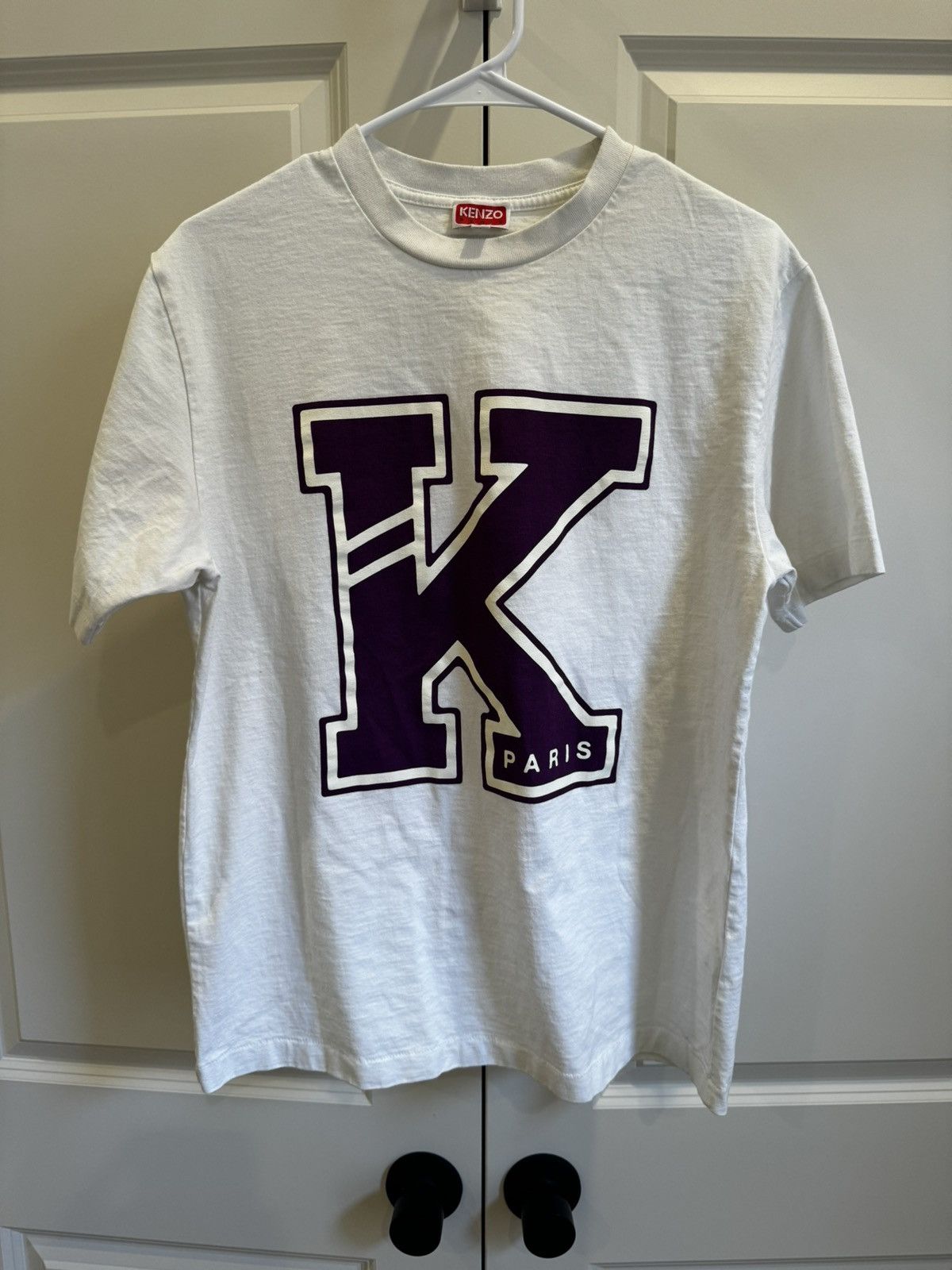 Kenzo Kenzo Paris College Classic Tee Size US S / EU 44-46 / 1 - 1 Thumbnail