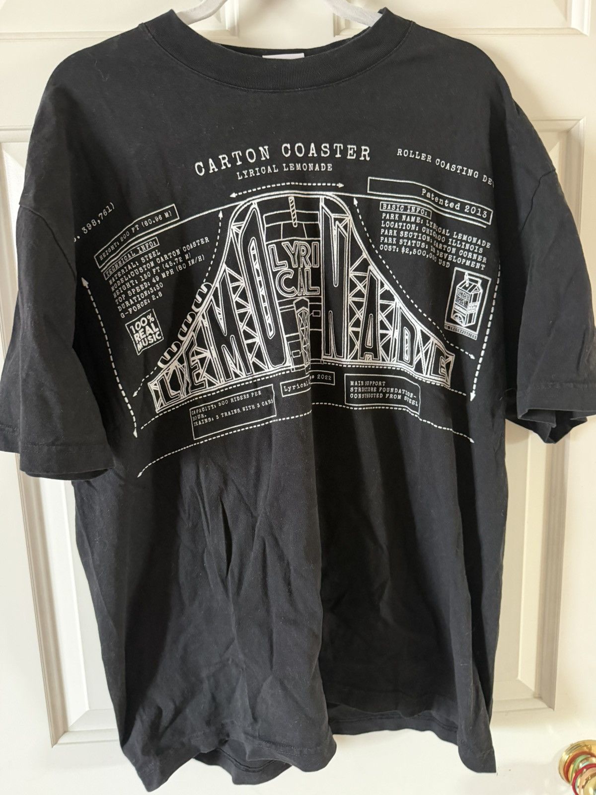 Lyrical Lemonade Lyrical lemonade roller coaster tee Size US L / EU 52-54 / 3 - 1 Thumbnail