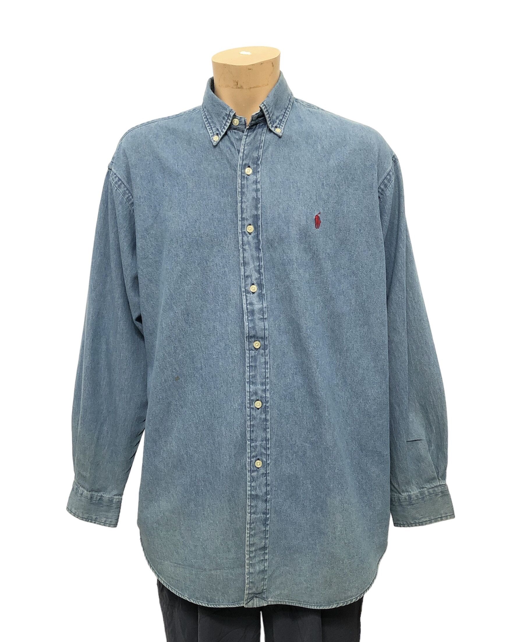 Designer × Polo Ralph Lauren × Vintage Vintage Polo Ralph Lauren Men Shirt Size US M / EU 48-50 / 2 - 1 Thumbnail