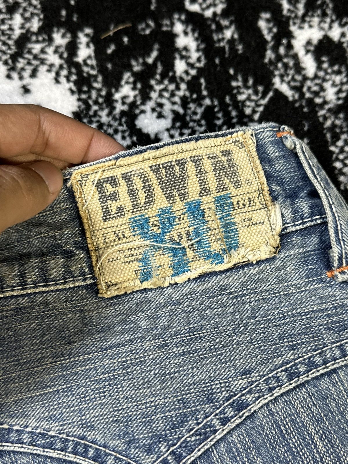 Kapital 2000s Edwin XV Ocean Wash Denim Size US 32 / EU 48 - 13 Thumbnail