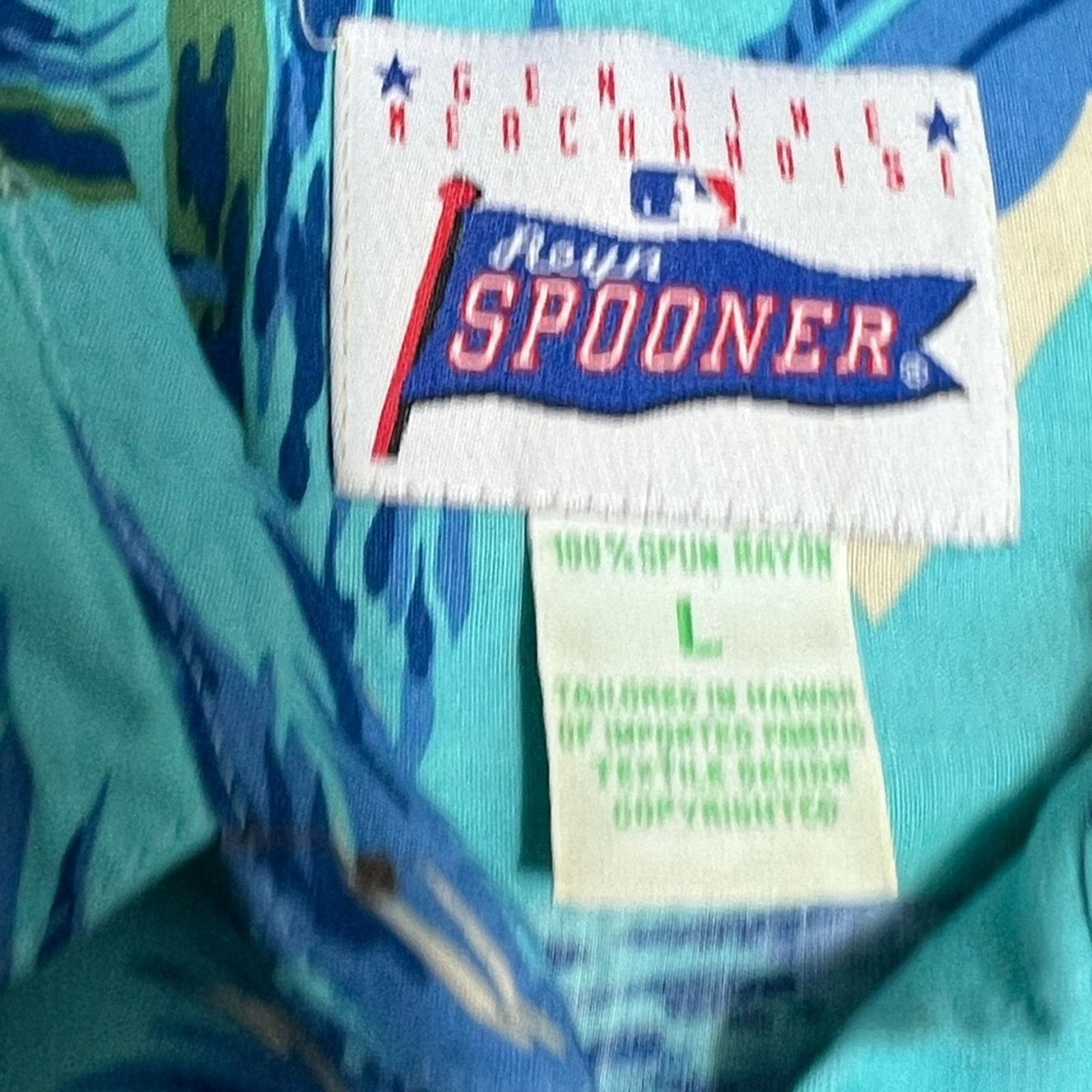 Reyn Spooner Vintage Reyn Spooner Shirt Florida Marlins Hawaiian 2003 Size US L / EU 52-54 / 3 - 5 Thumbnail