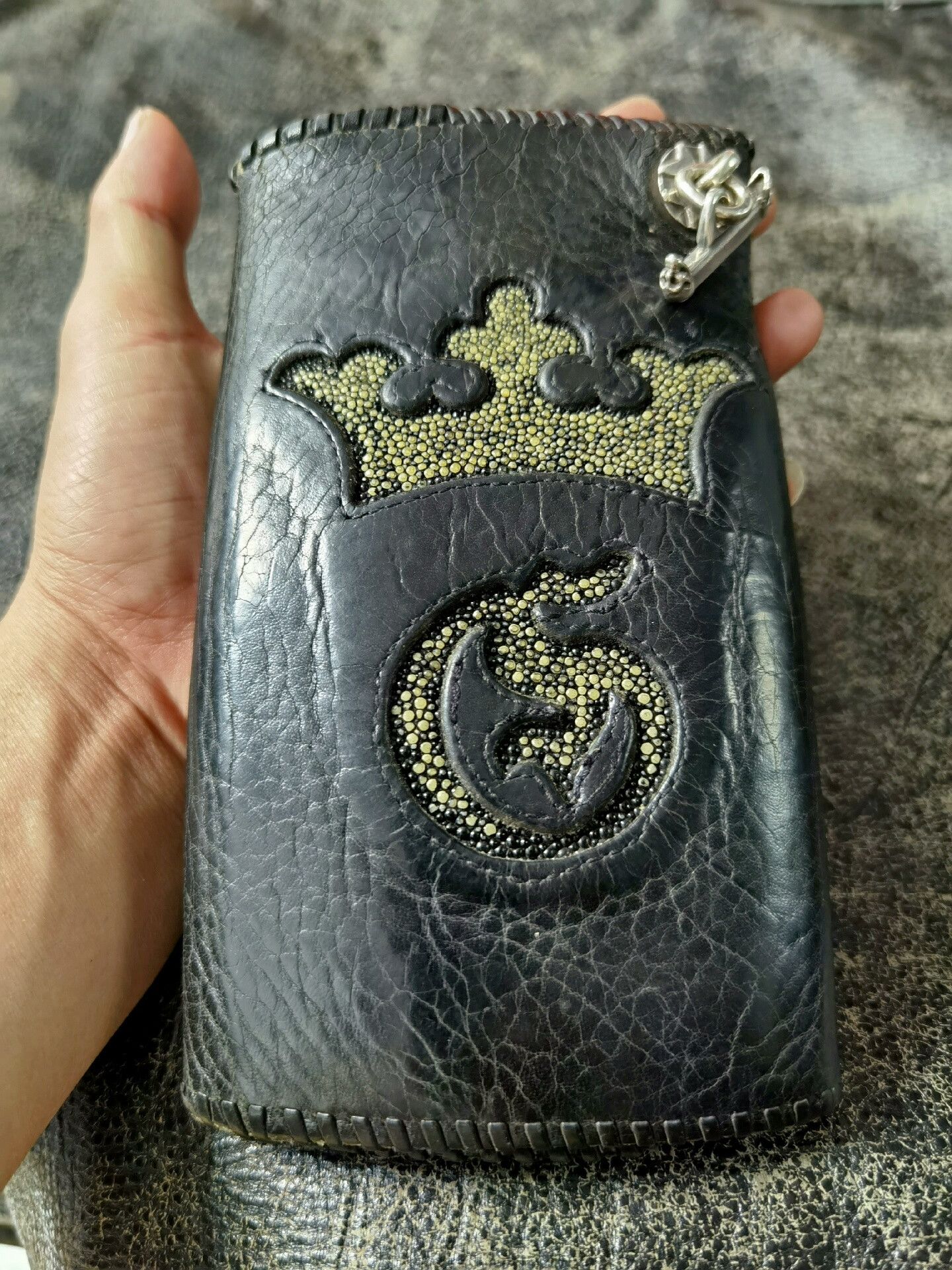 Gaboratory Gaboratory Leather Wallet Size ONE SIZE - 1 Thumbnail