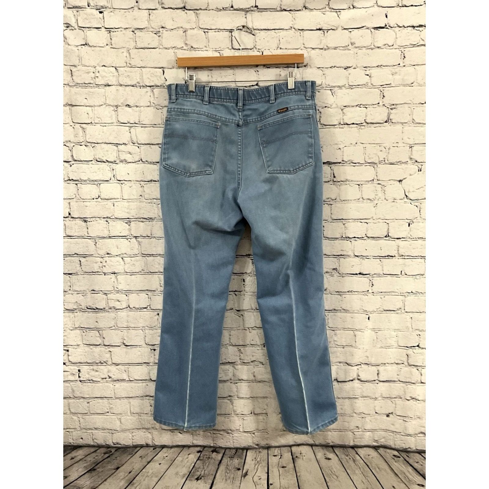 Wrangler Wrangler Jeans Womens 34x30 Classic Denim Western Solid Size 24" / US 00 / IT 34 - 4 Thumbnail